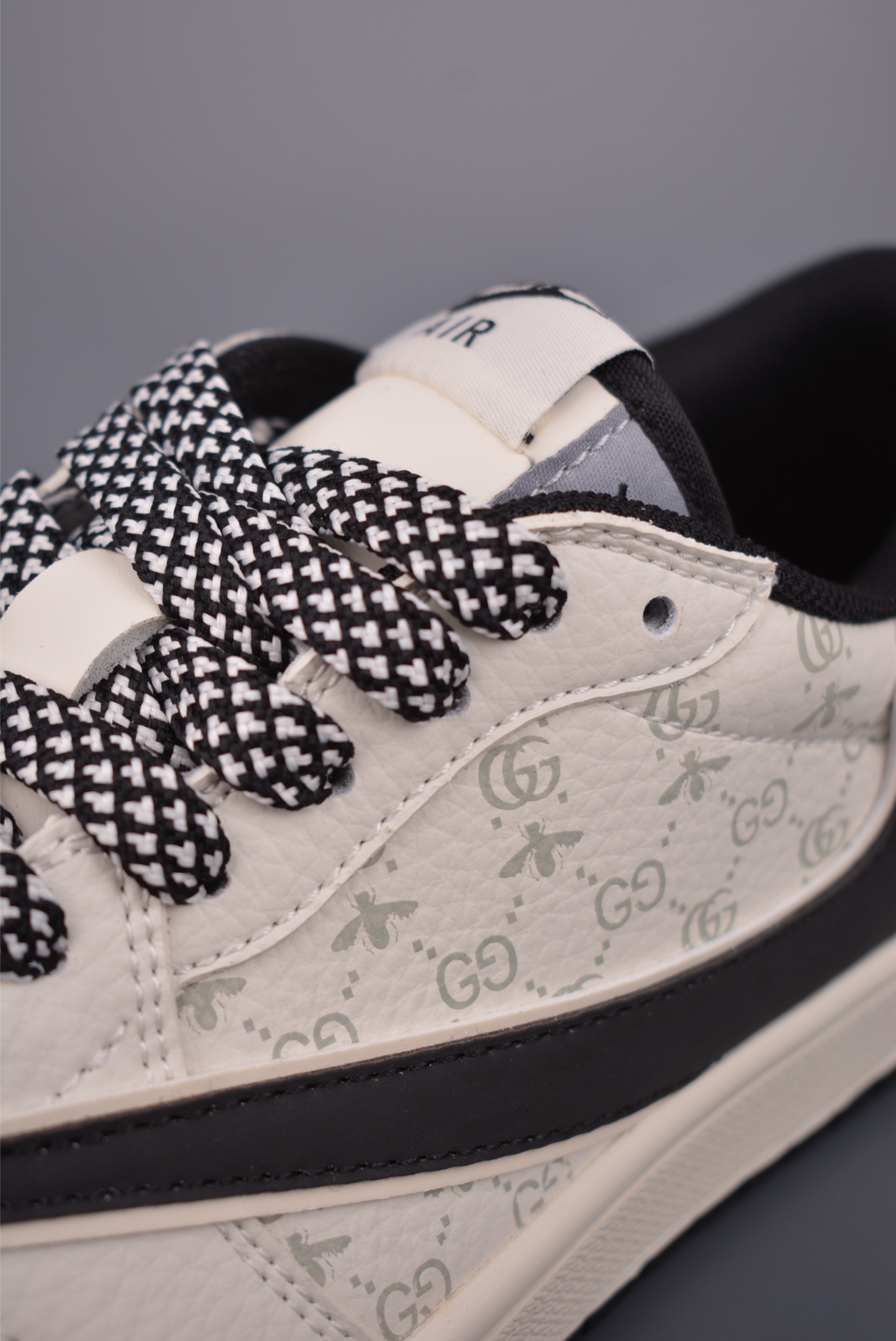 280 Fragment x Travis Scott x Gucci Air Jordan 1 Low 三方联名倒钩 CS5288-504