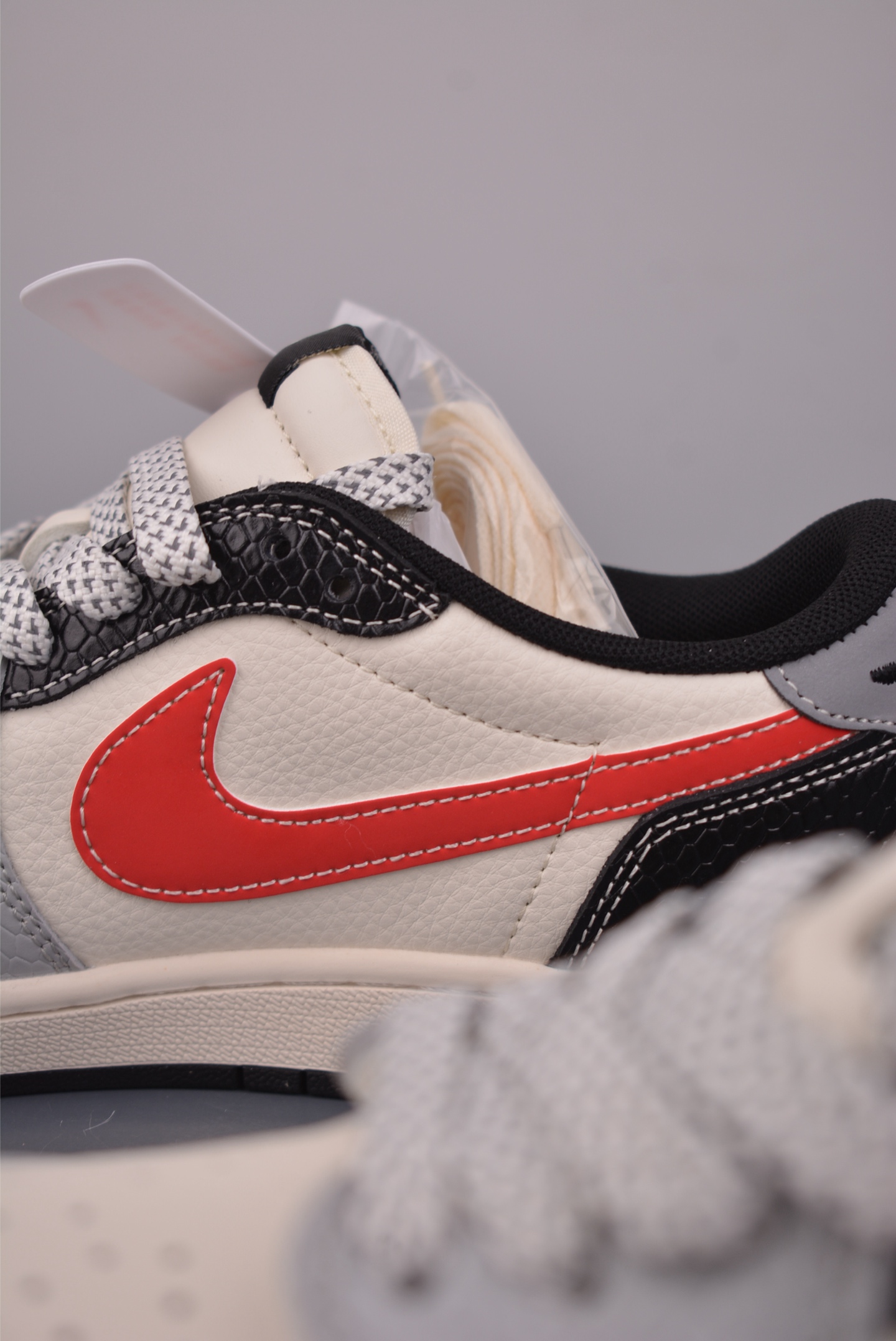 260 Fragment x Travis Scott x LV Air Jordan 1 Low 三方联名倒钩 HS1239-005