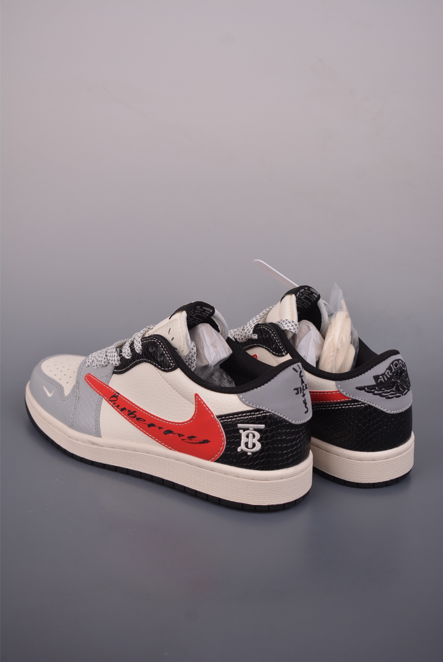 260 Fragment x Travis Scott x LV Air Jordan 1 Low 三方联名倒钩 HS1239-005