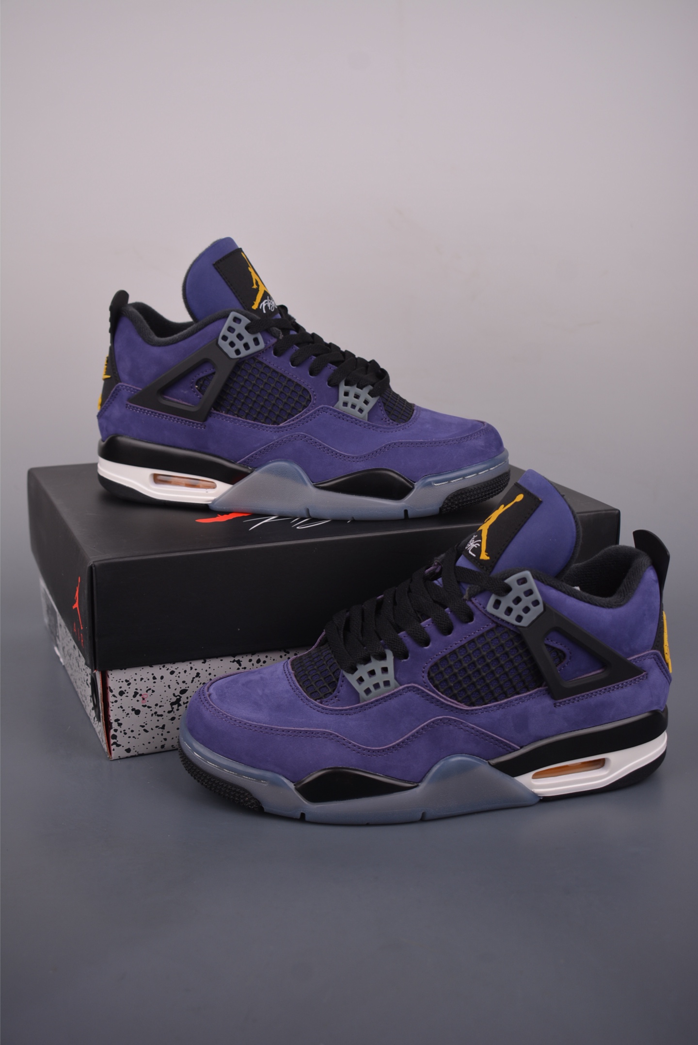 360 Air Jordan 4 Retro 乔丹四代 复刻紫金 FV5029-500