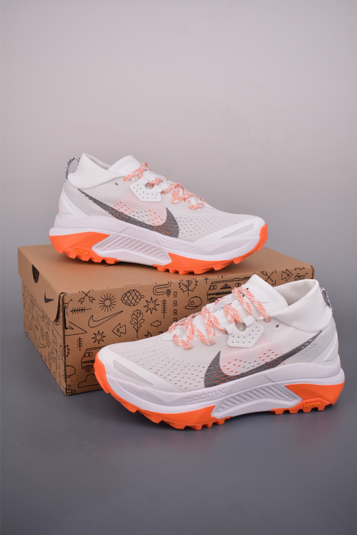 190 Nike REACTX PEGASUS TRAIL 6 Next Nature 越野跑步鞋 FQ0908-100