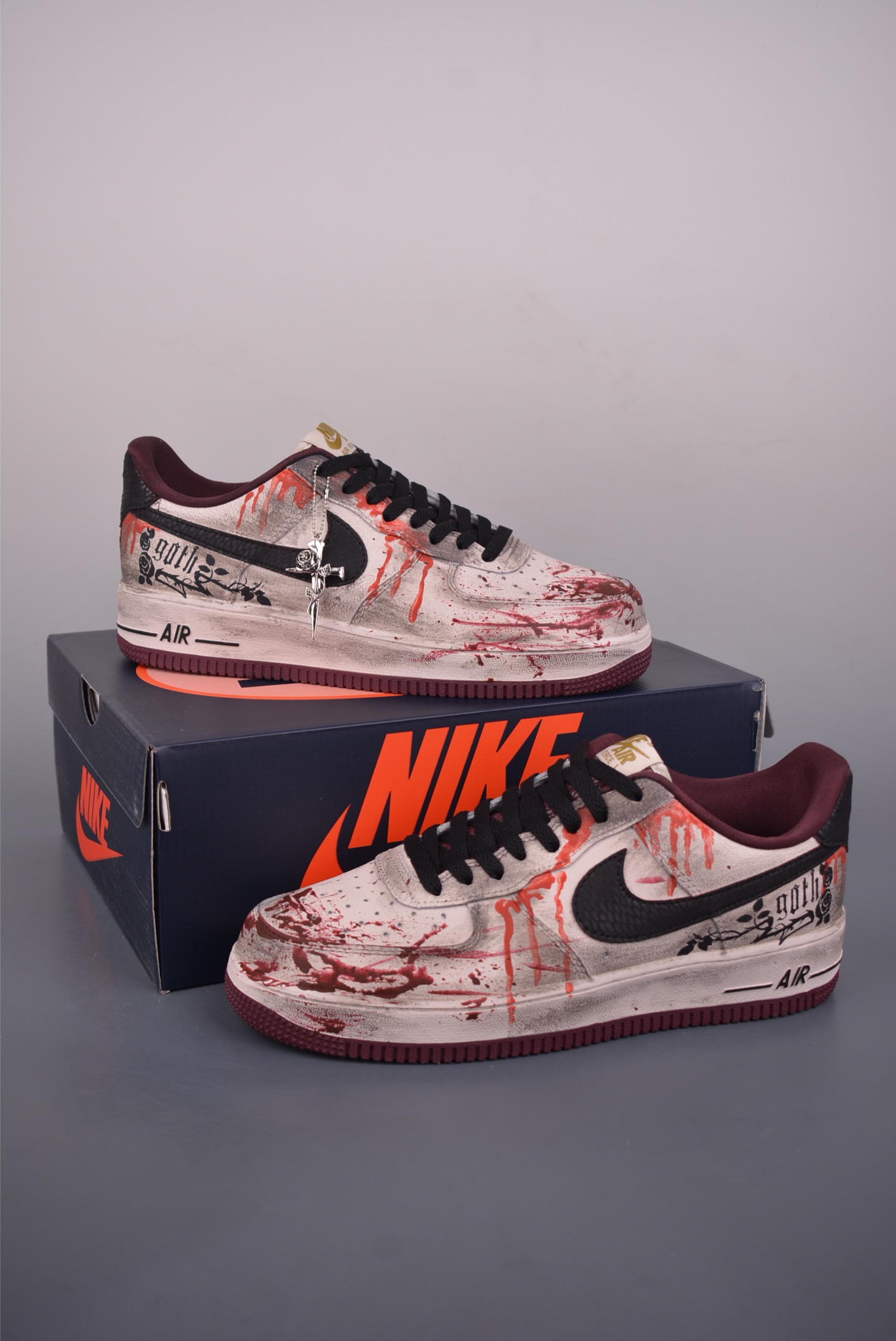260 Nike Air Force 1 Low 手绘涂鸦 XL2132-888