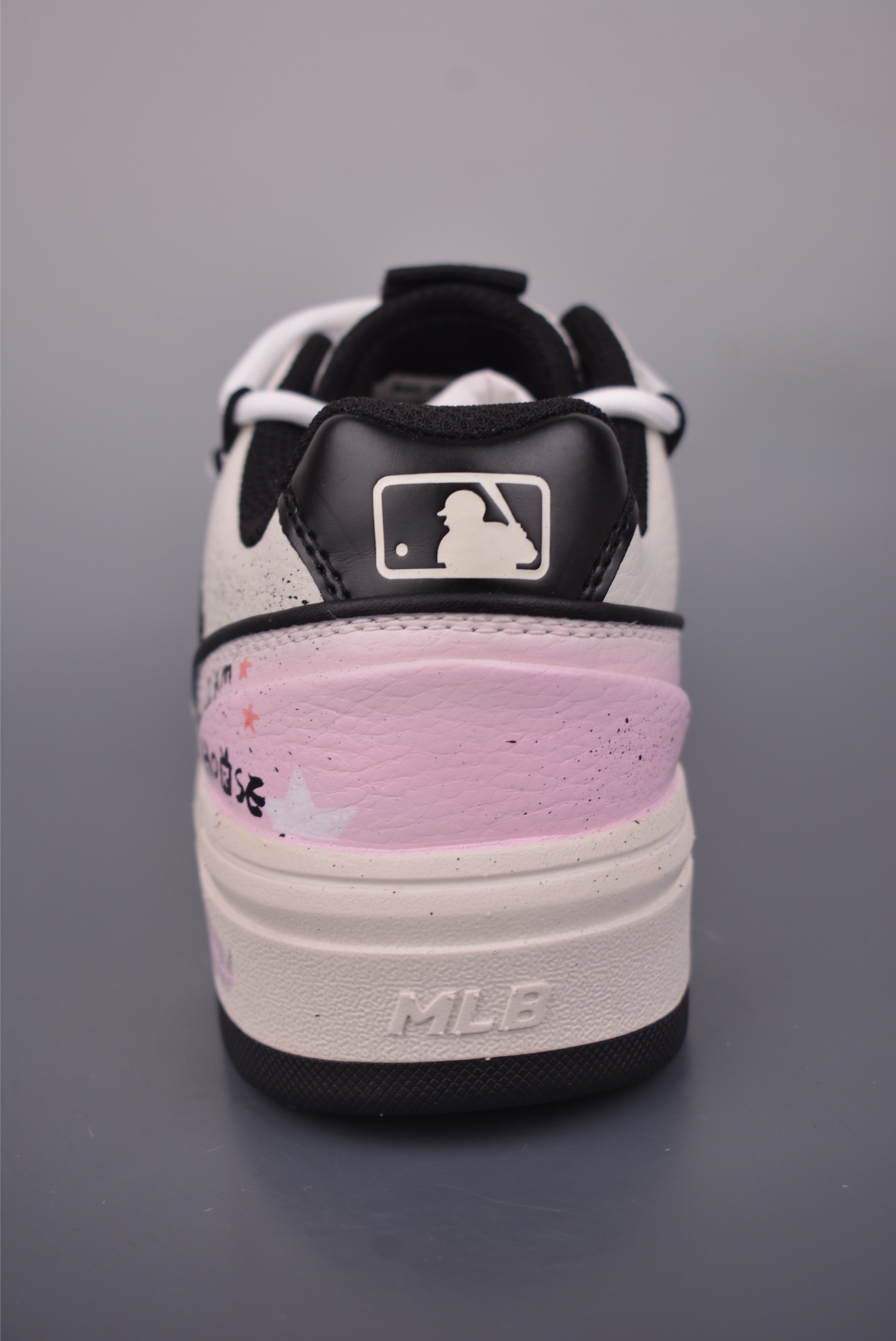 MLB CHUNKY 印花网红老爹鞋 涂鸦恶作剧 内增高6cm 3ASXCA12N