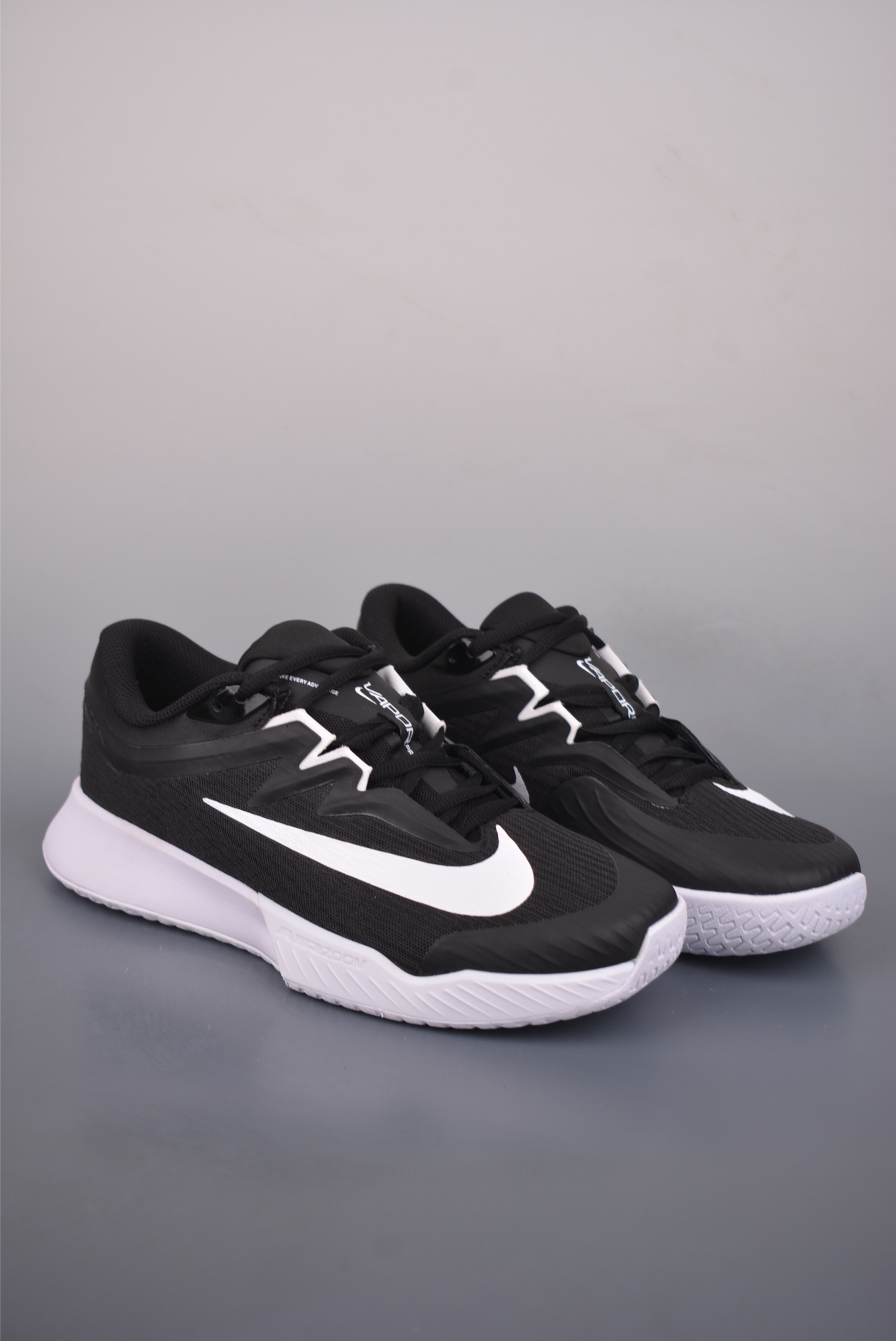 Nike Vapor Pro 3 减震防滑透气 低帮网球鞋 中底泡棉记忆回弹 鞋身独特排水槽设计 FZ2161-002