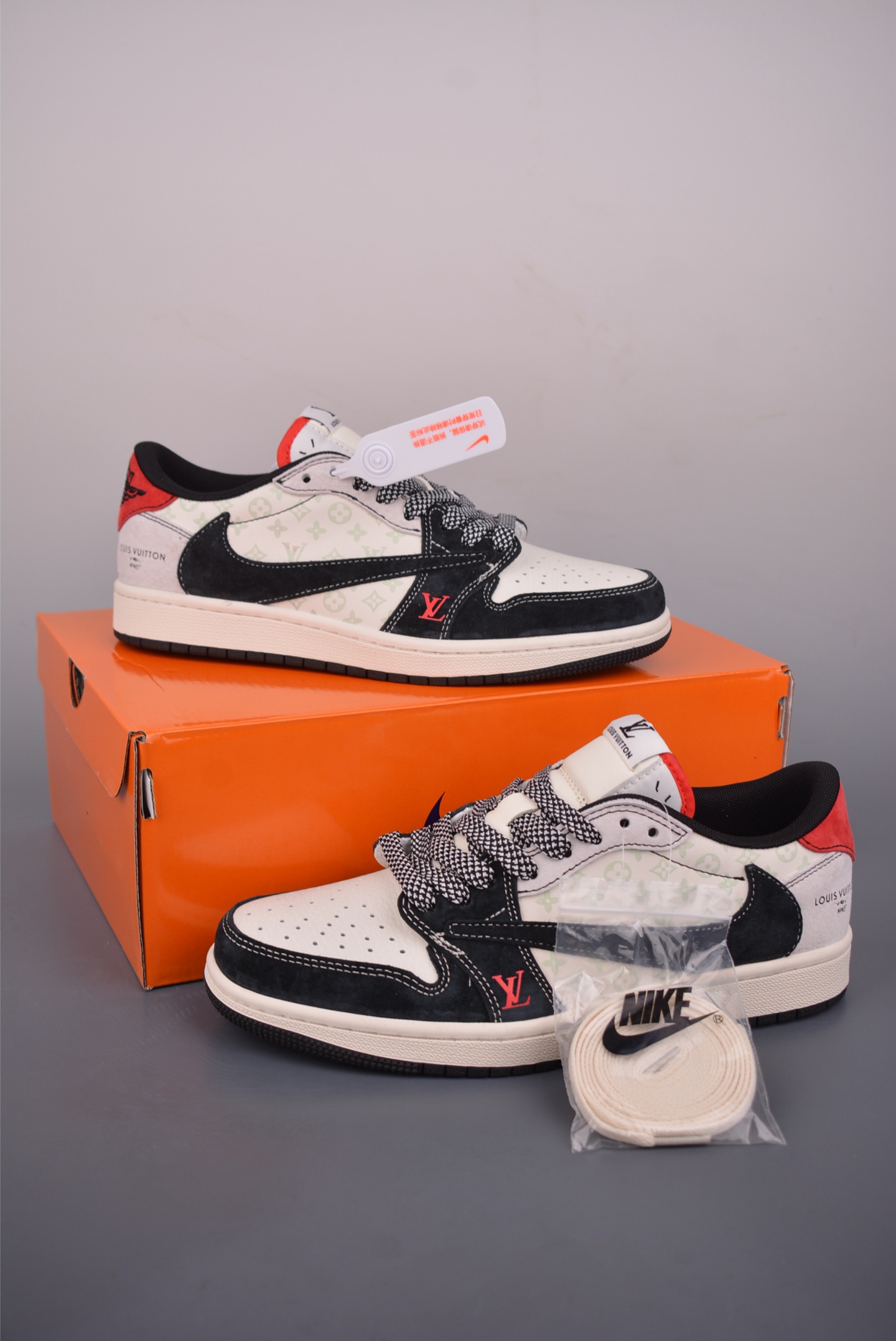 280 Fragment x Travis Scott x LV Air Jordan 1 Low 三方联名倒钩 CX5050-Y38-Chinese UA Cheap High Quatity Brand Clothes Bags handbags Sneakers wholesale wholesaler seller from China Factory suppliers Fashion Clothing Shoes best Quality Beautiful Price 280 Fragment x Travis Scott x LV Air Jordan 1 Low 三方联名倒钩 CX5050-Y38