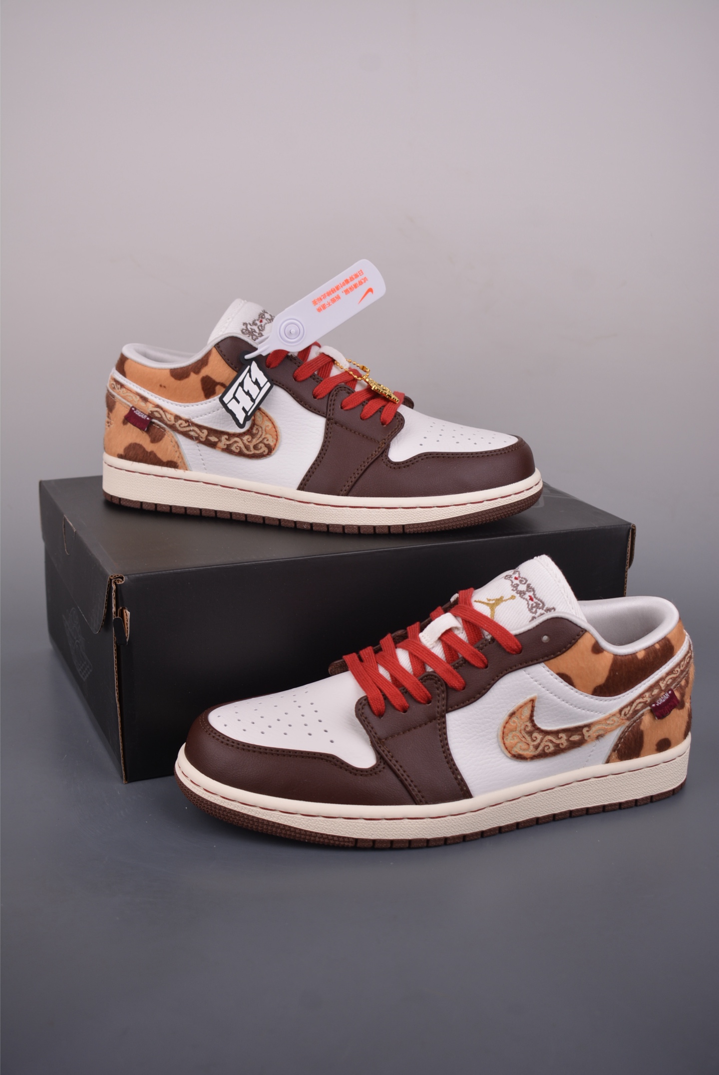 Air Jordan 1 Low 马年CNY AJ1乔1低帮休闲板鞋 IQ5321-121