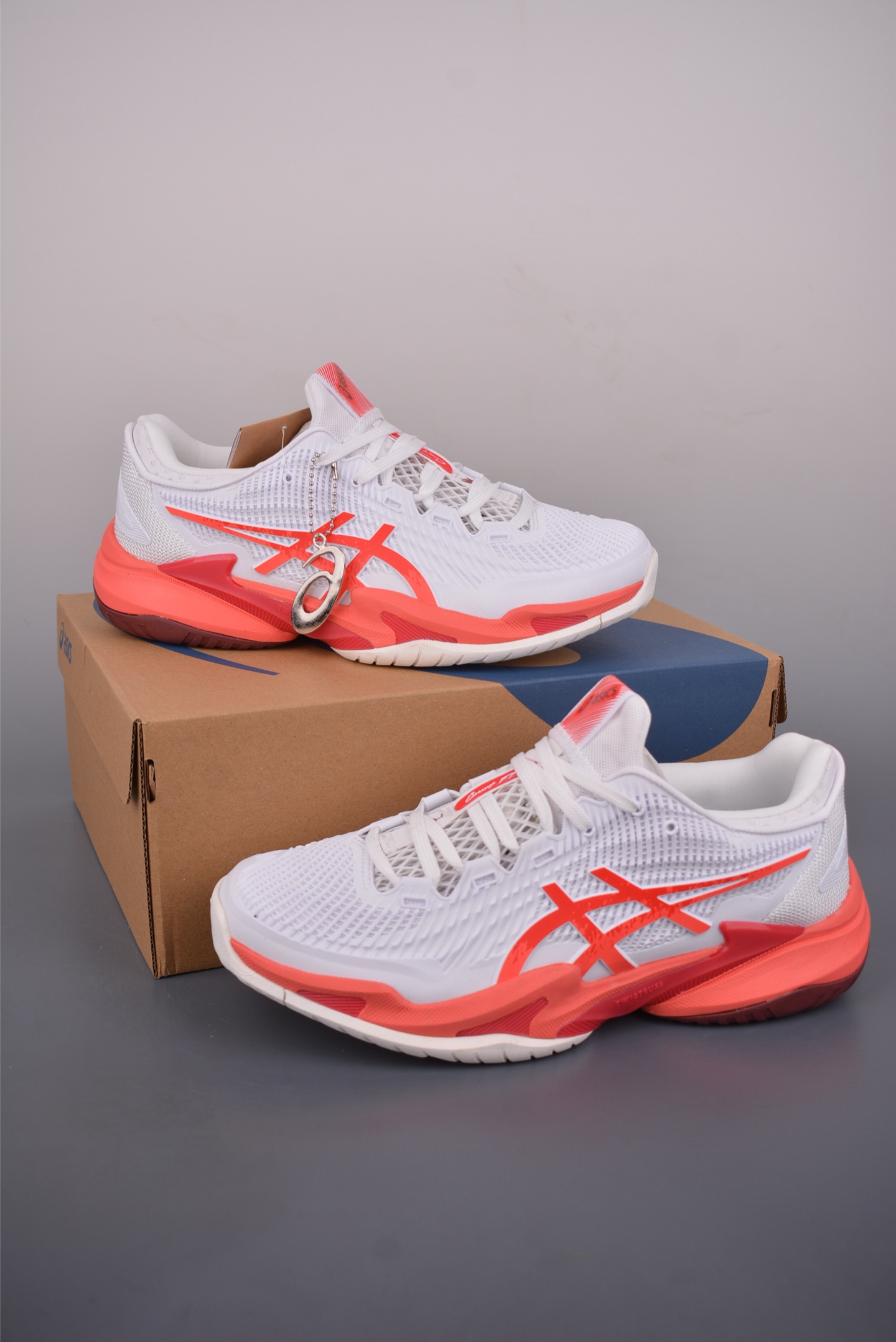 ASICS亚瑟士网球鞋小德球鞋 COURT FF3 NOVAK德约科维奇专业球鞋 1041A522-966