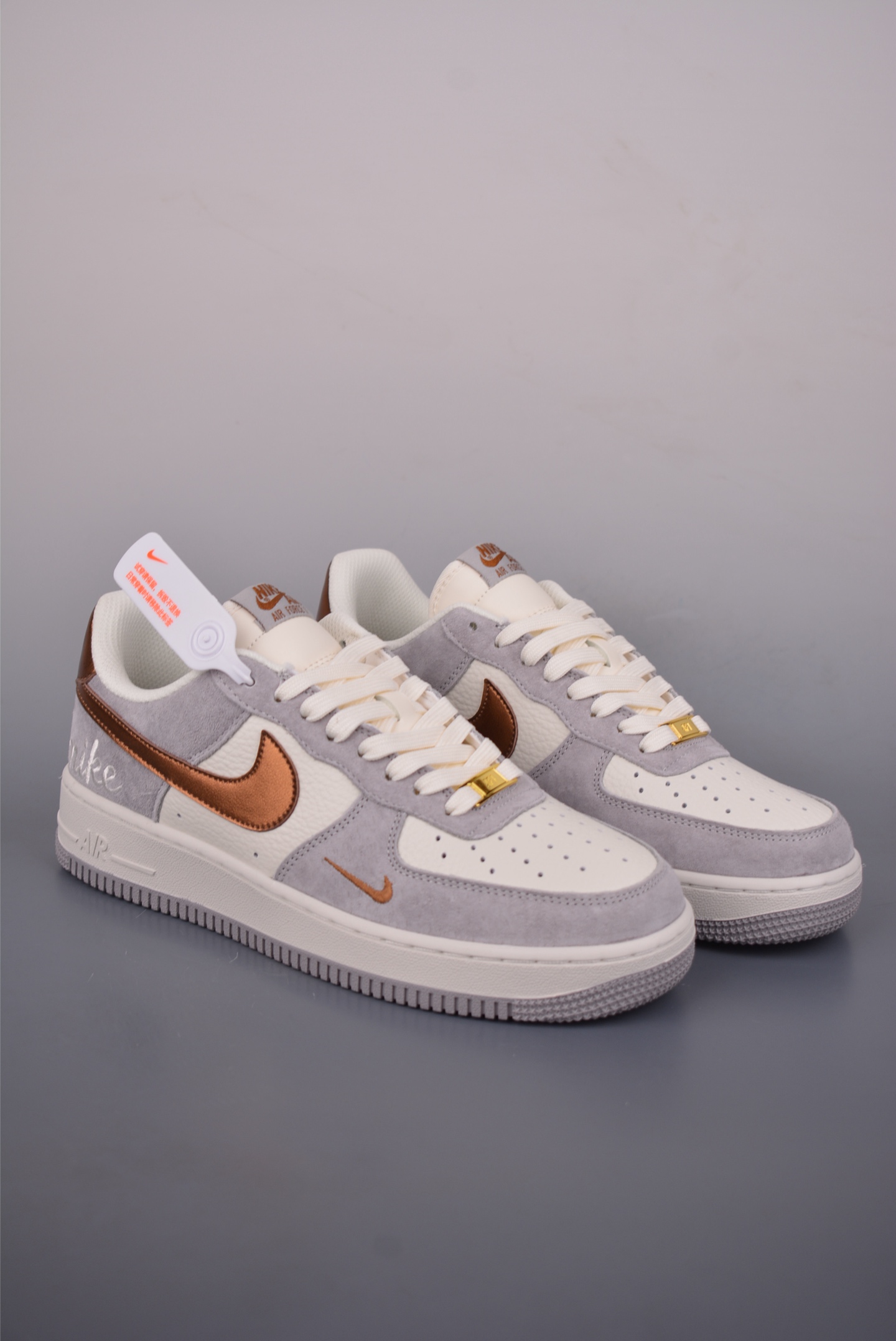 Nike Air Force 1 Low 玫金灰 DV5477-006 Nike Air Force 1 Low 玫金灰 DV5477-006
