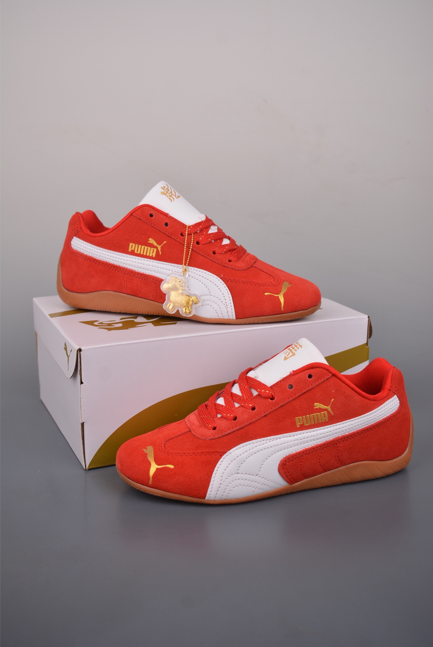 Puma Slipstream Lolaces 彪马罗马阿莫尔系列 复古运动休闲赛车跑鞋 398848-013