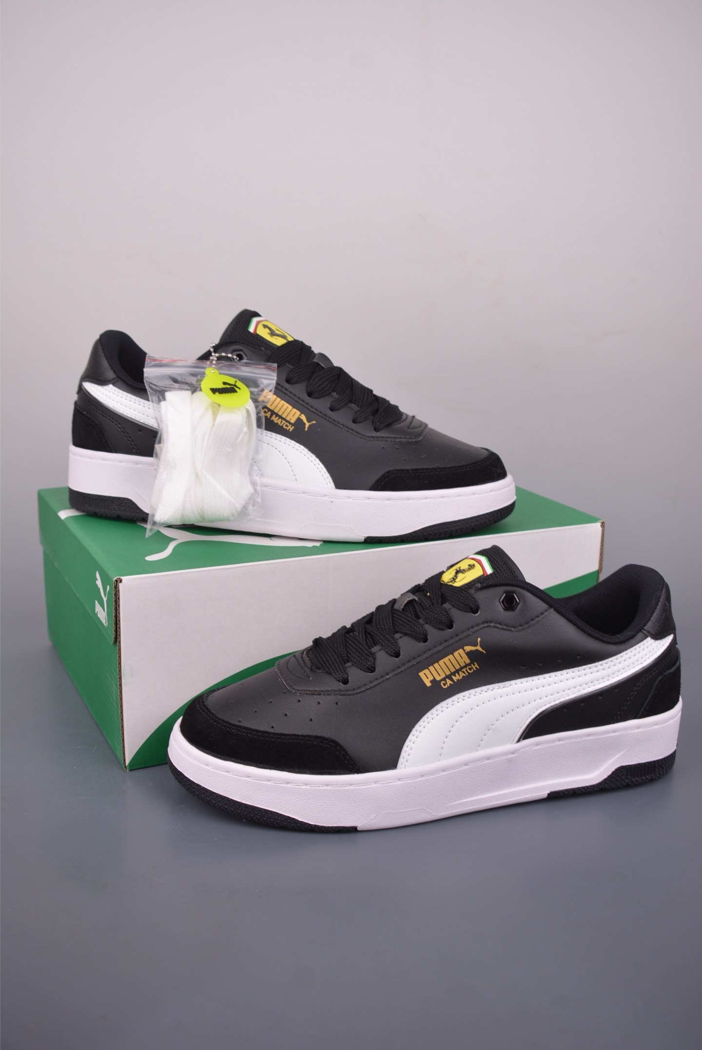 PUMA Ferrari CA Match 彪马 防滑耐磨低帮休闲板鞋 308621-012 PUMA Ferrari CA Match 彪马 防滑耐磨低帮休闲板鞋 308621-012
