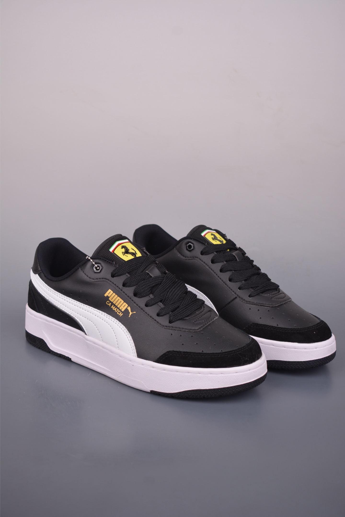 PUMA Ferrari CA Match 彪马 防滑耐磨低帮休闲板鞋 308621-012 PUMA Ferrari CA Match 彪马 防滑耐磨低帮休闲板鞋 308621-012