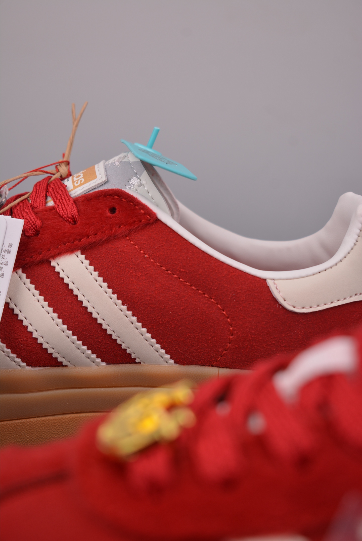 Ad Originals Gazelle Bold 马年限定 三叶草厚底休闲防滑耐磨低帮板鞋 ID6997