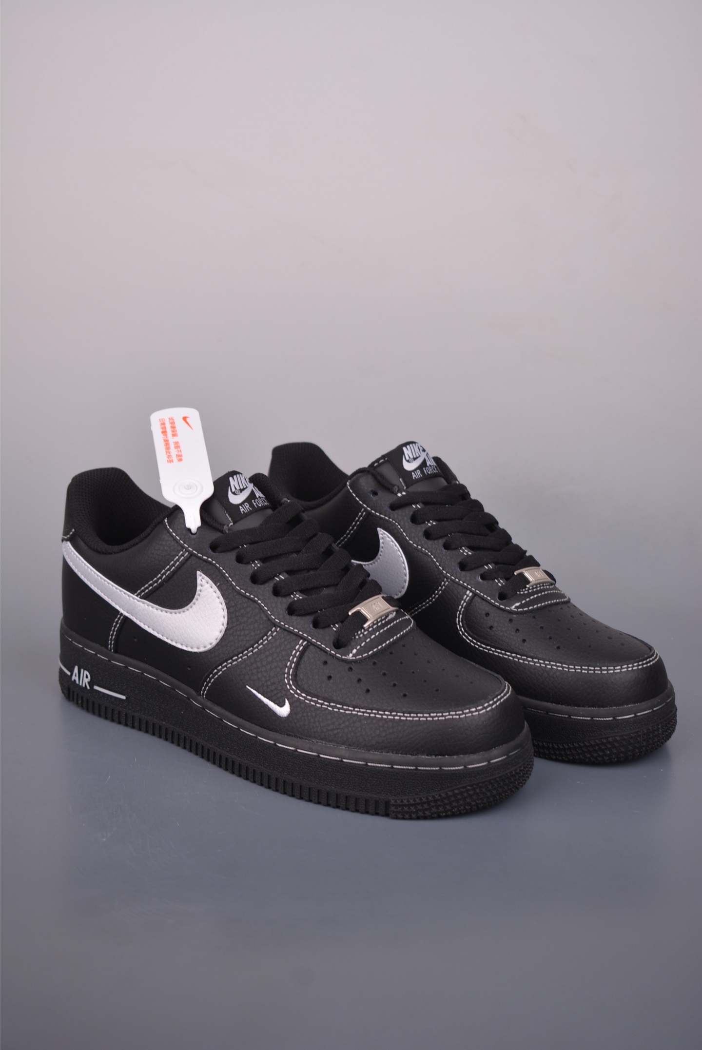 Nike Air Force 1 Low 黑银 ZH0316-154 Nike Air Force 1 Low 黑银 ZH0316-154