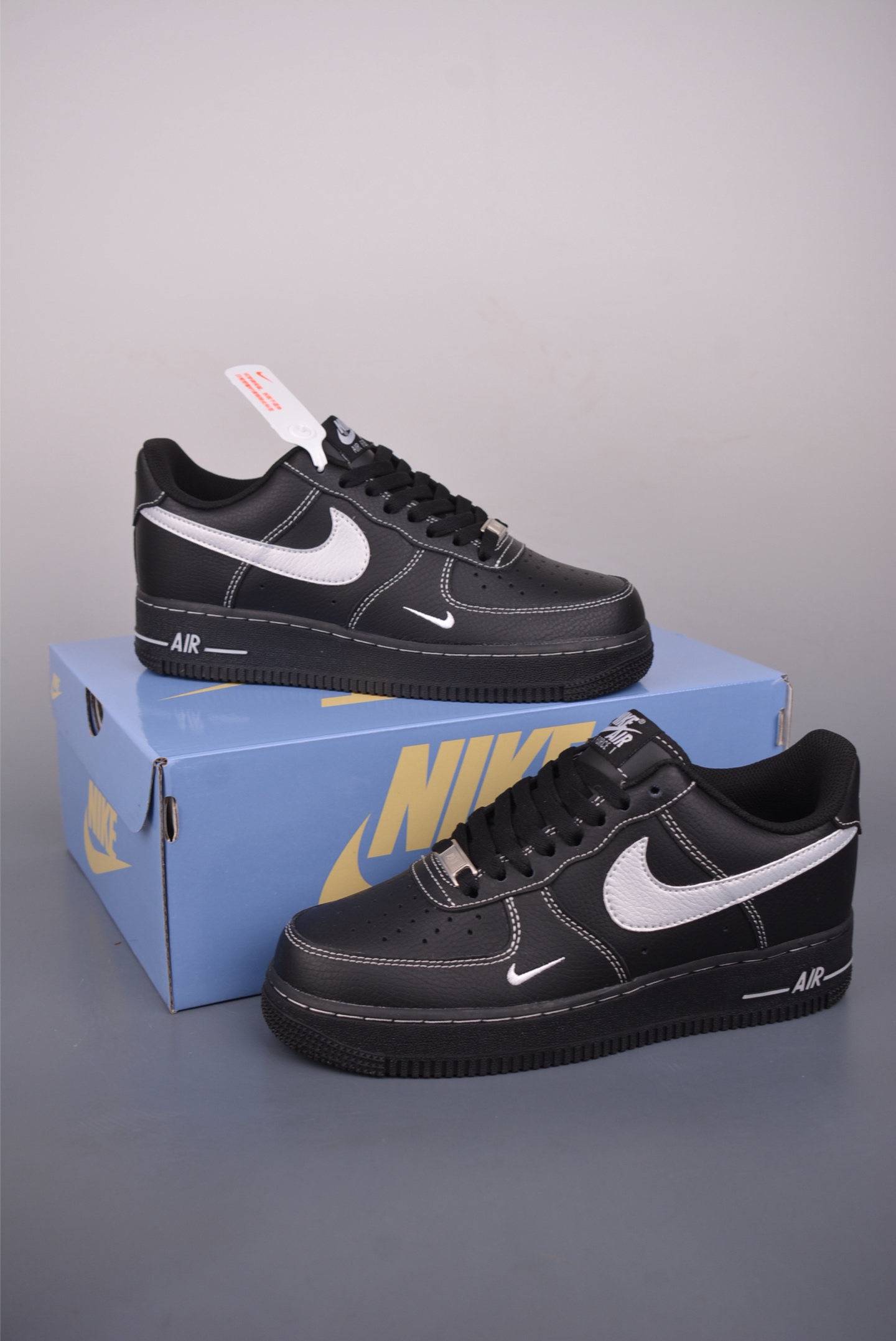 Nike Air Force 1 Low 黑银 ZH0316-154 Nike Air Force 1 Low 黑银 ZH0316-154