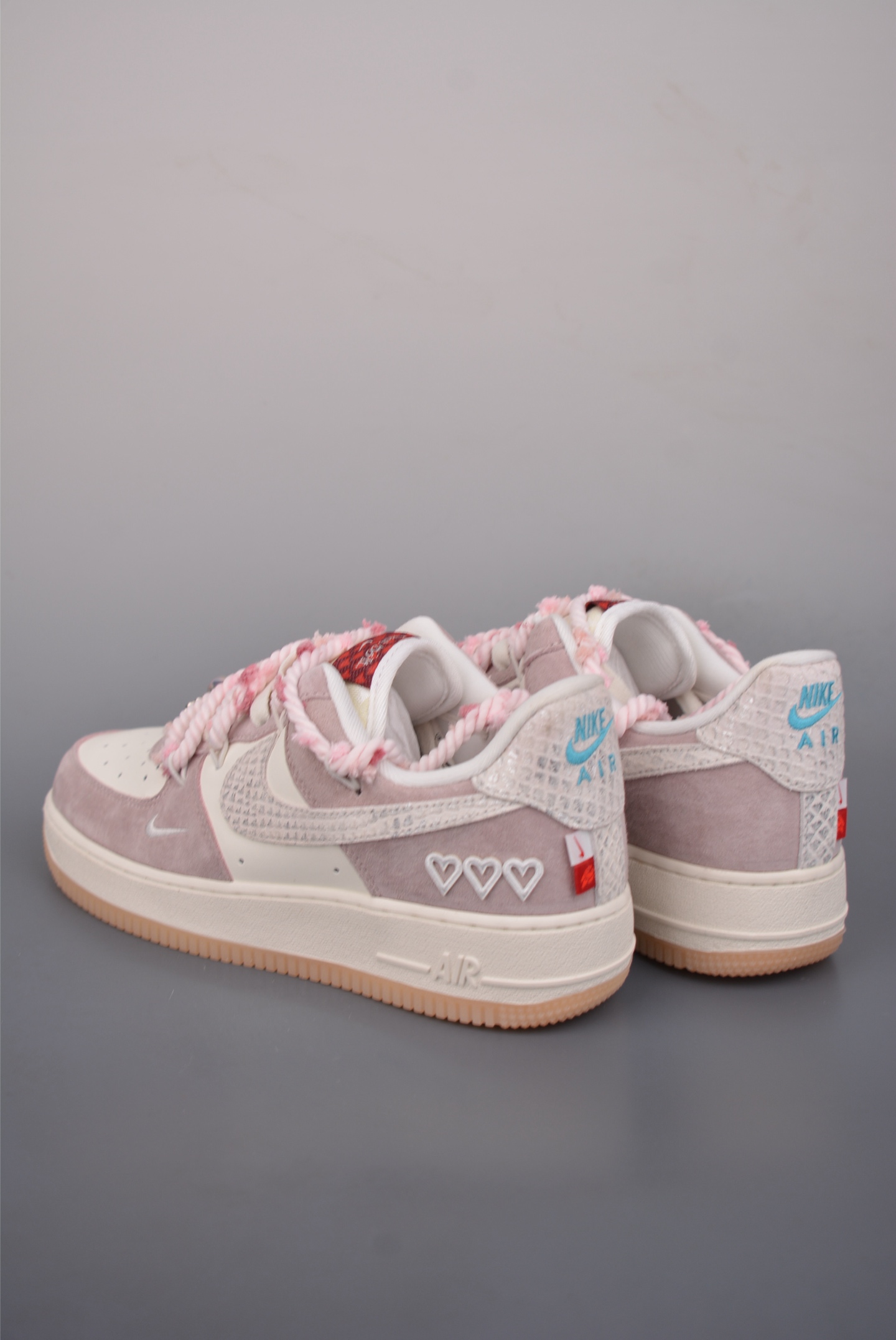 Nike Air Force 1 Low 芋泥告白 解构绑带 CW2288-111