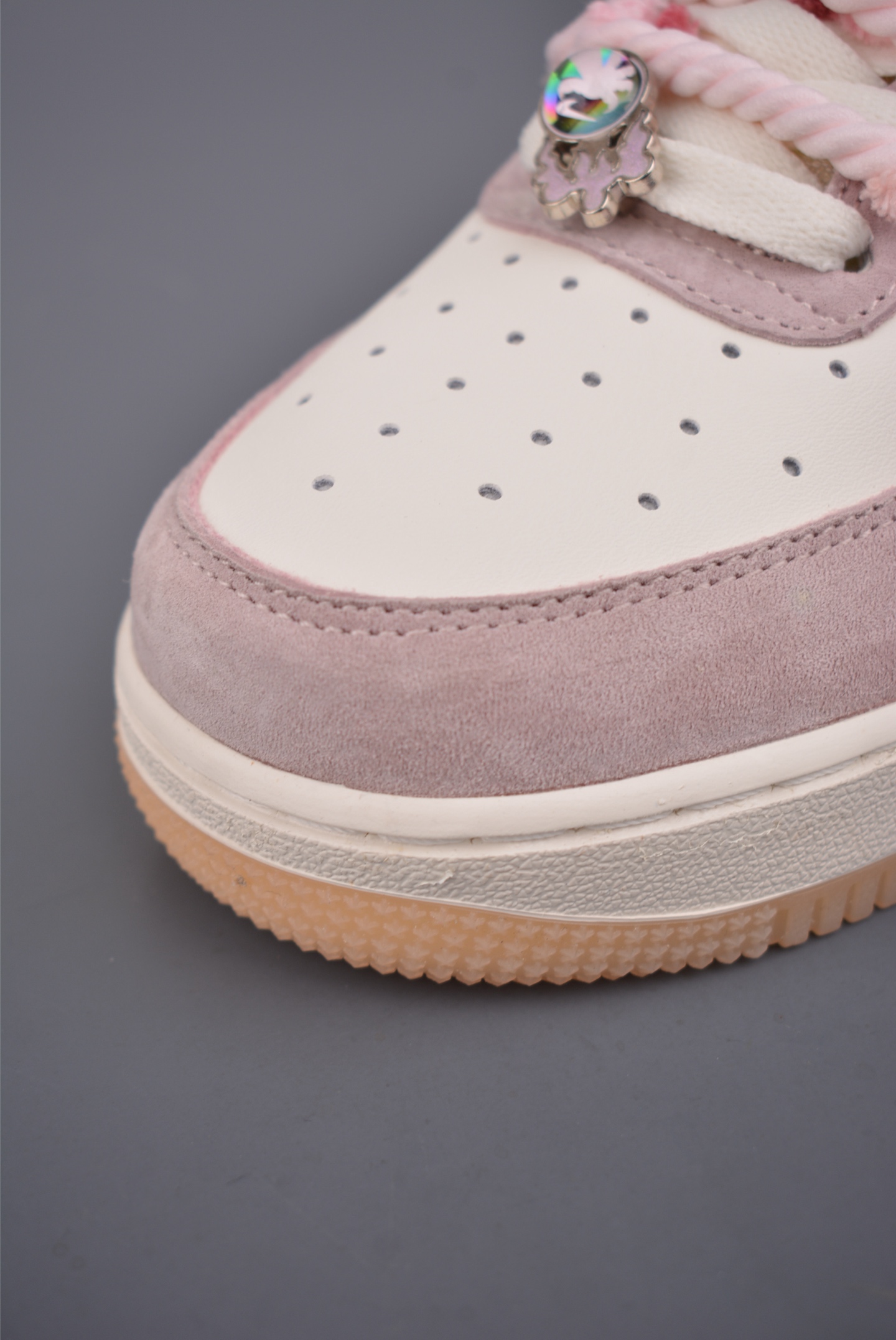 Nike Air Force 1 Low 芋泥告白 解构绑带 CW2288-111