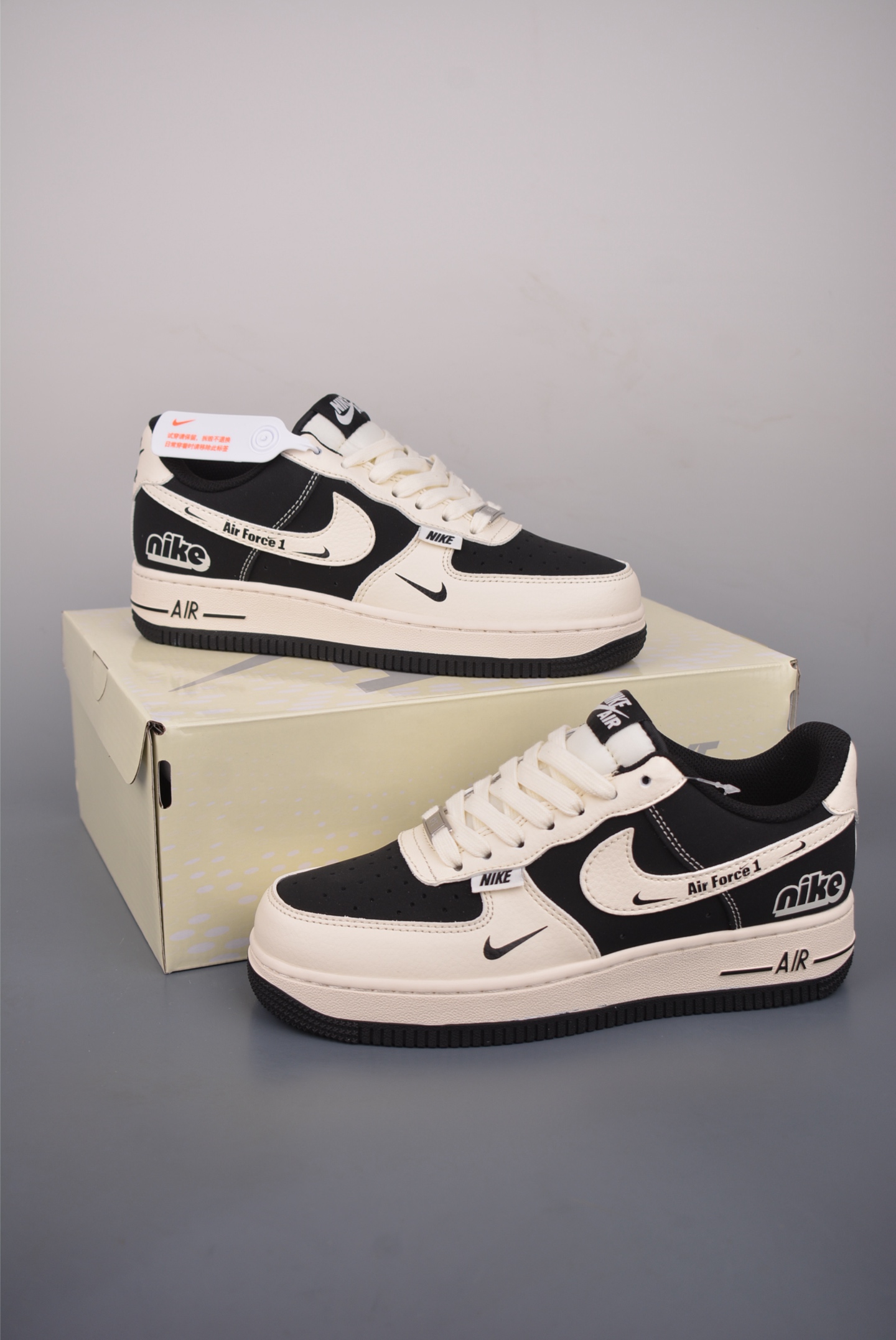 Nike Air Force 1 Low 米黑 XD9314-613