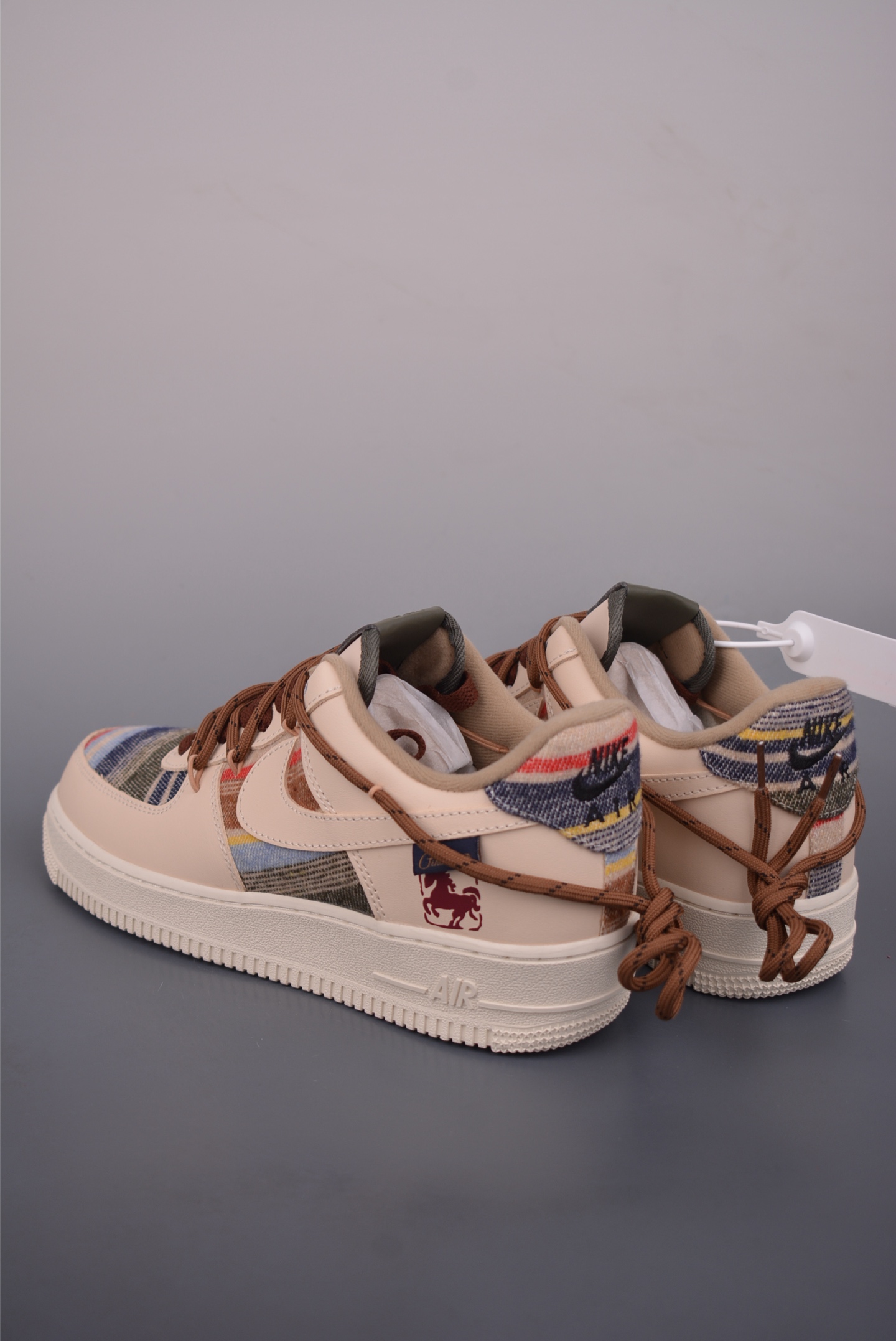 Nike Air Force 1 Low 焦糖小马 解构绑带 CW1186-230