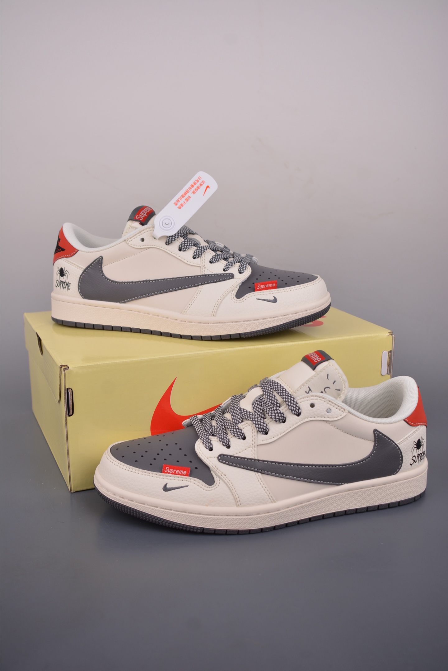 280 Fragment x Travis Scott x Supreme Air Jordan 1 Low 三方联名倒钩 QW5088-210-Chinese UA Cheap High Quatity Brand Clothes Bags handbags Sneakers wholesale wholesaler seller from China Factory suppliers Fashion Clothing Shoes best Quality Beautiful Price 280 Fragment x Travis Scott x Supreme Air Jordan 1 Low 三方联名倒钩 QW5088-210