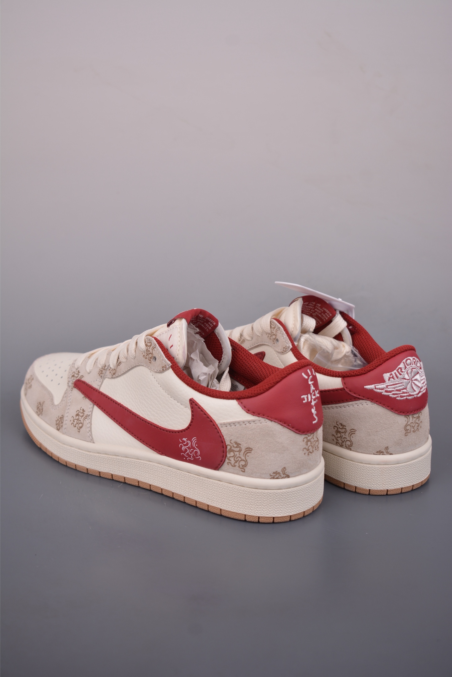 280 Fragment x Travis Scott x 马年限定 Air Jordan 1 Low 三方联名倒钩 DF619-005-Chinese UA Cheap High Quatity Brand Clothes Bags handbags Sneakers wholesale wholesaler seller from China Factory suppliers Fashion Clothing Shoes best Quality Beautiful Price 280 Fragment x Travis Scott x 马年限定 Air Jordan 1 Low 三方联名倒钩 DF619-005