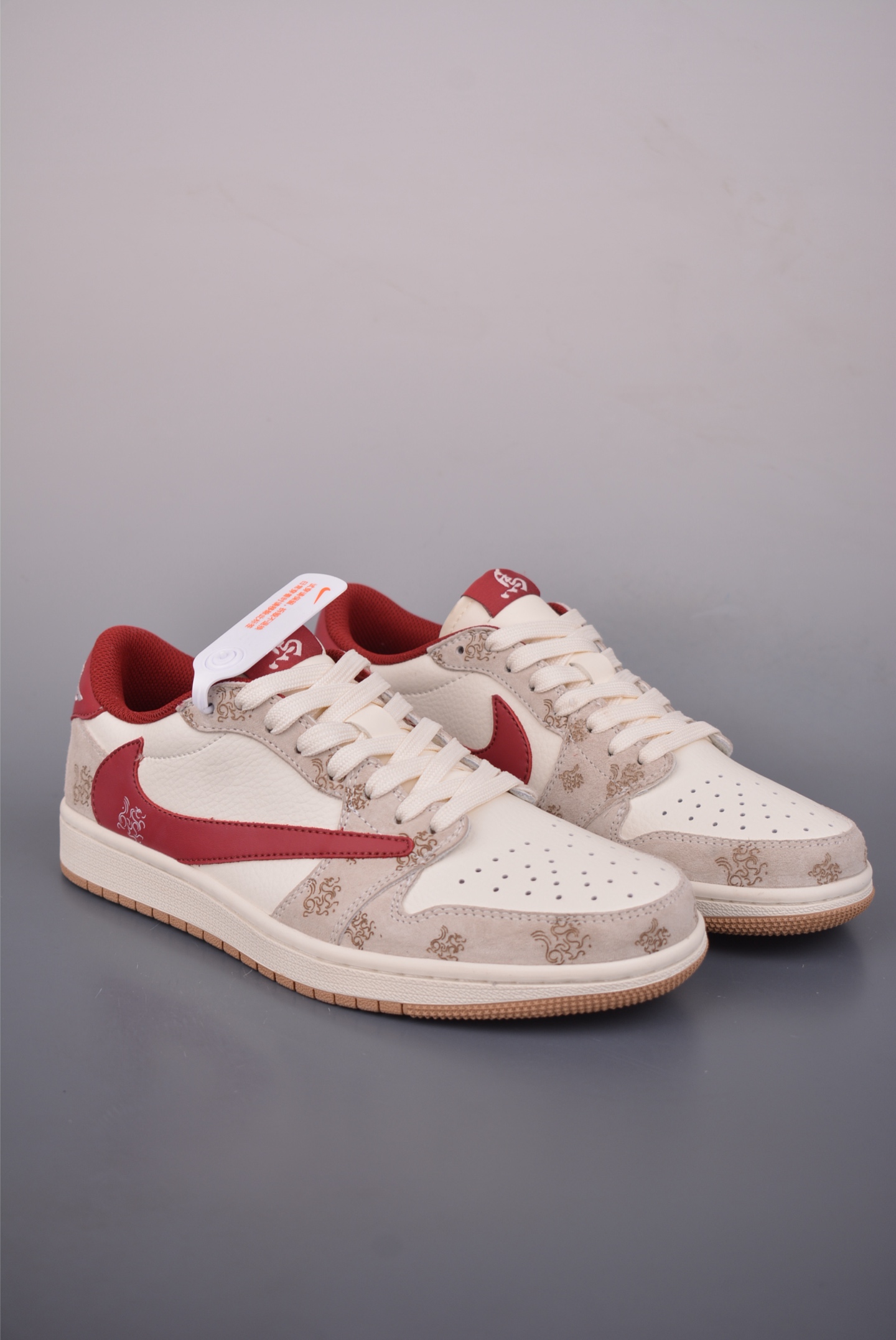 280 Fragment x Travis Scott x 马年限定 Air Jordan 1 Low 三方联名倒钩 DF619-005-Chinese UA Cheap High Quatity Brand Clothes Bags handbags Sneakers wholesale wholesaler seller from China Factory suppliers Fashion Clothing Shoes best Quality Beautiful Price 280 Fragment x Travis Scott x 马年限定 Air Jordan 1 Low 三方联名倒钩 DF619-005