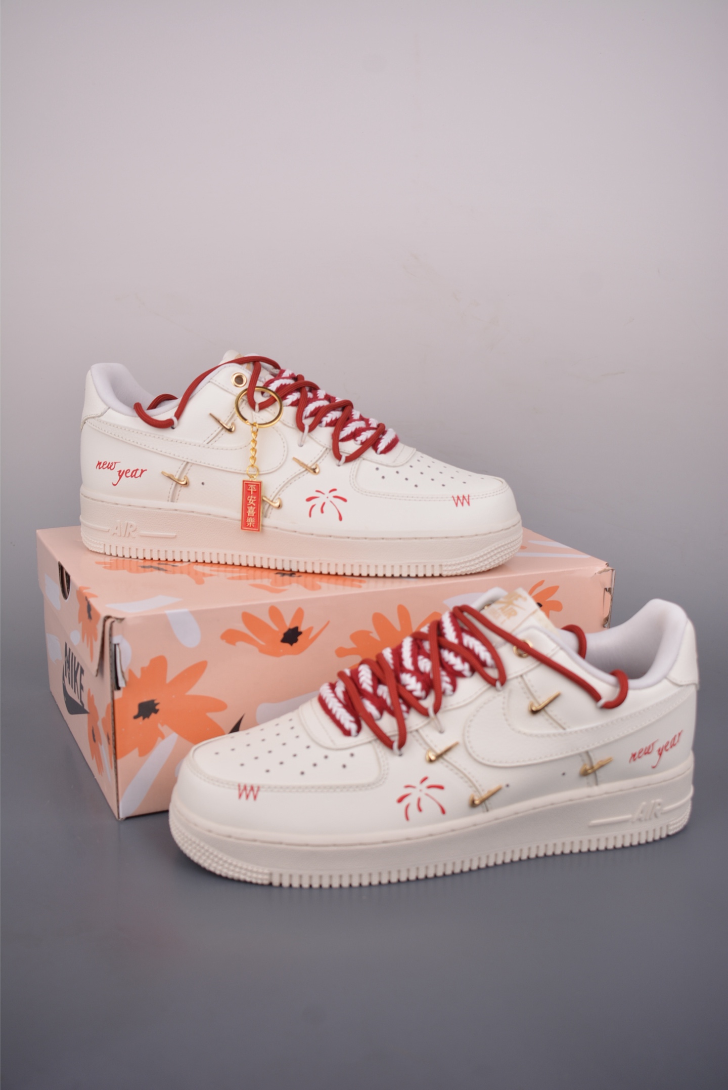 260 Nike Air Force 1 Low 新年限定 解构绑带 FV3654-111