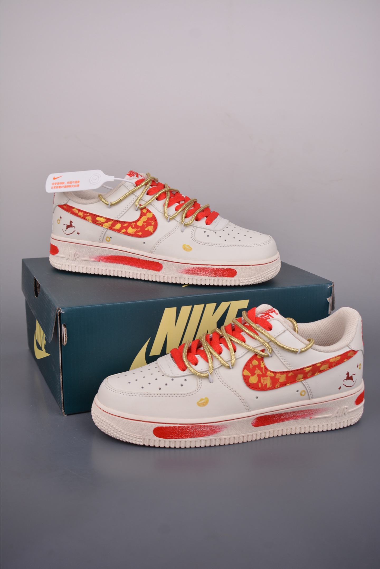 260 Nike Air Force 1 Low 马年限定 解构绑带 SD2023-402-Chinese UA Cheap High Quatity Brand Clothes Bags handbags Sneakers wholesale wholesaler seller from China Factory suppliers Fashion Clothing Shoes best Quality Beautiful Price 260 Nike Air Force 1 Low 马年限定 解构绑带 SD2023-402