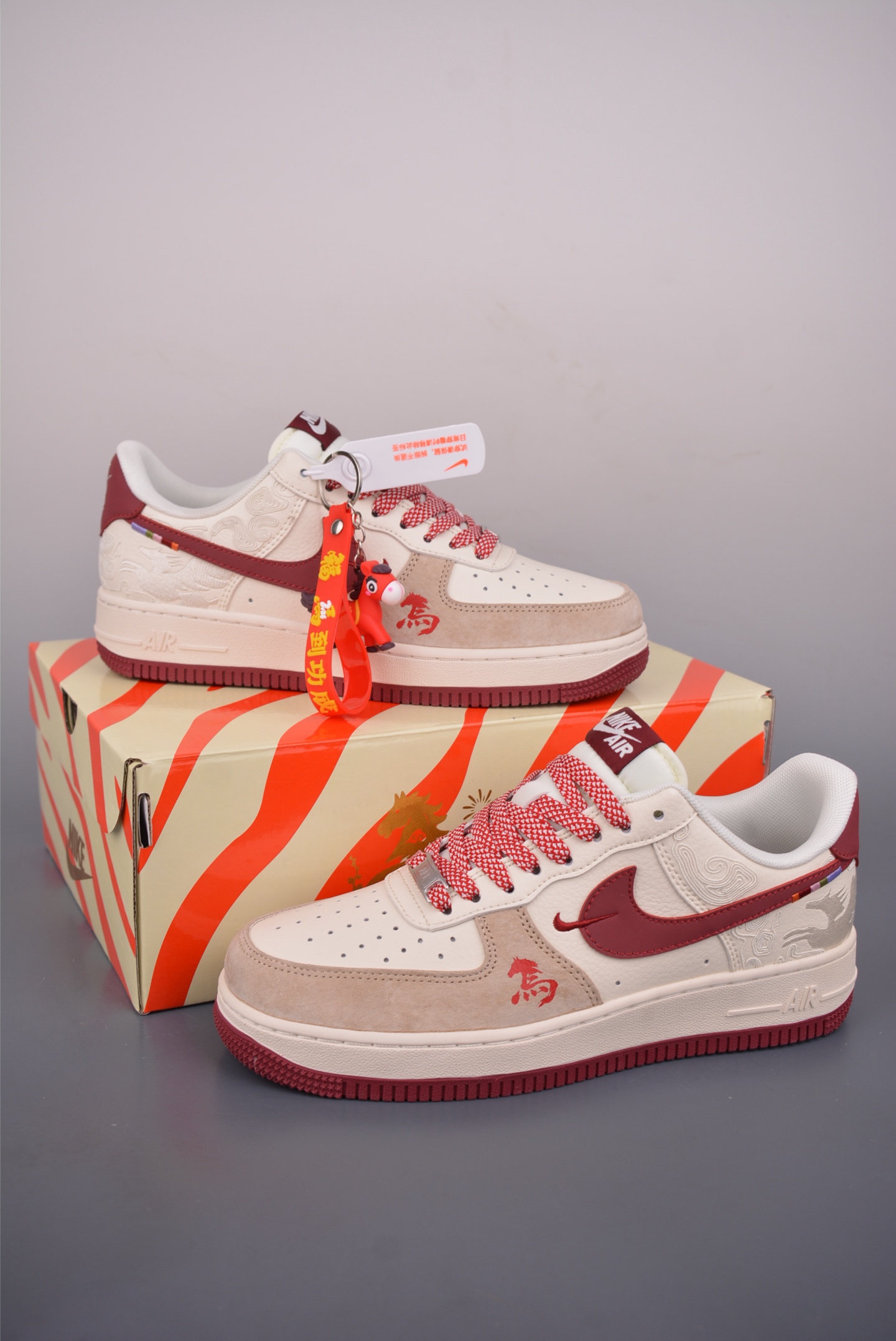 260 Nike Air Force 1 Low 恭喜发财 XD0028-012-Chinese UA Cheap High Quatity Brand Clothes Bags handbags Sneakers wholesale wholesaler seller from China Factory suppliers Fashion Clothing Shoes best Quality Beautiful Price 260 Nike Air Force 1 Low 恭喜发财 XD0028-012