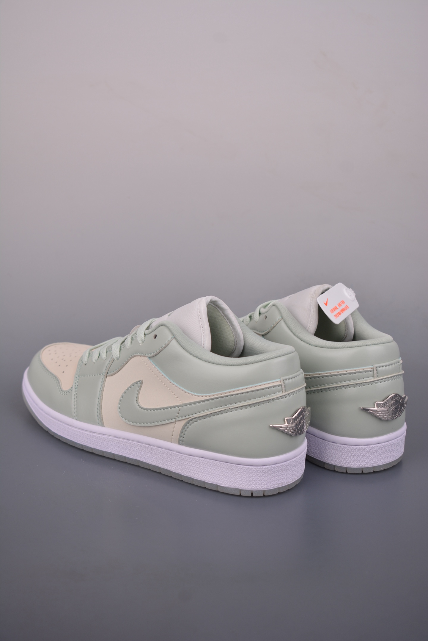 200 Air Jordan 1 Low 白绿 AJ1乔1低帮休闲板鞋 HF4078-100