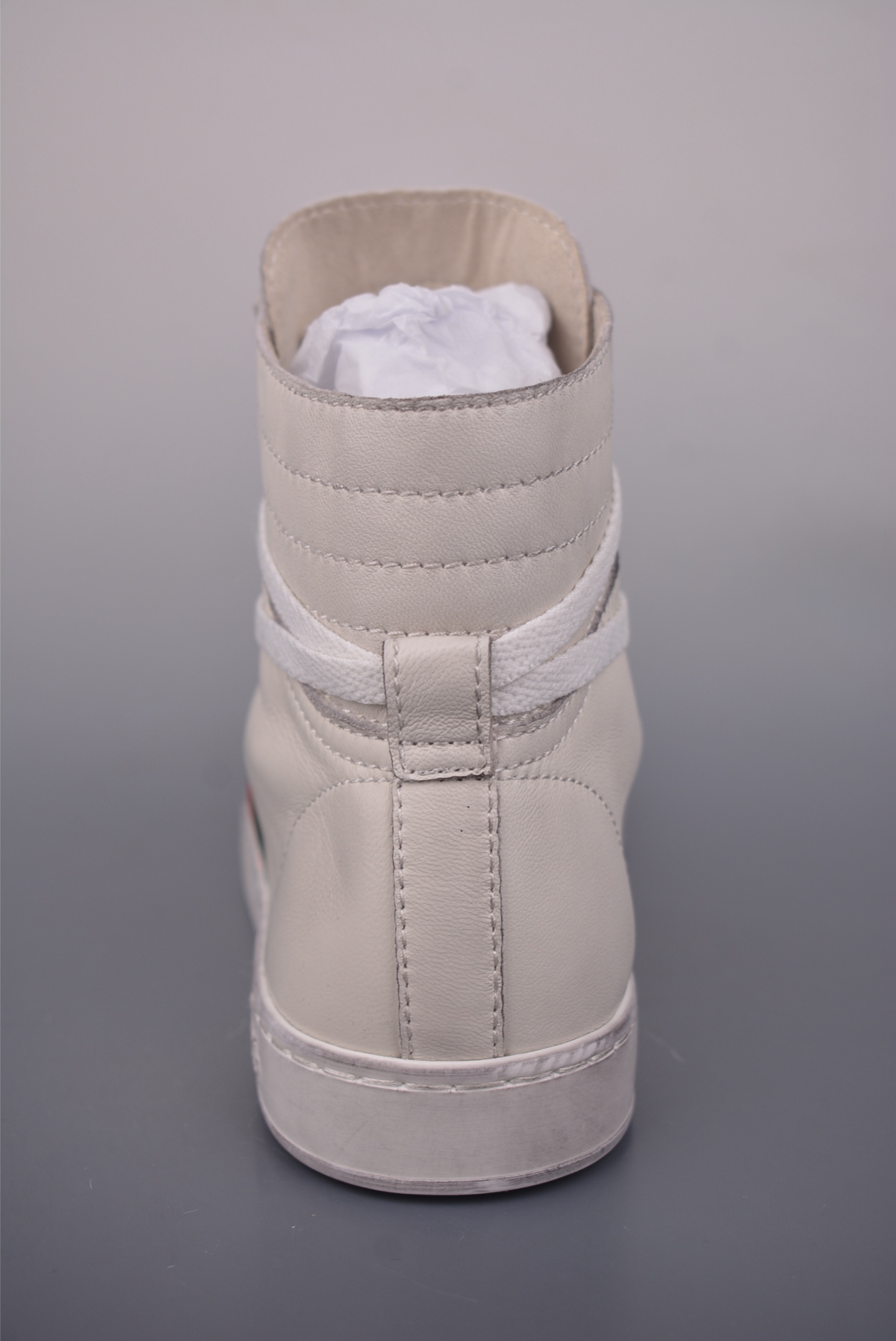 Gucci SS26 Demna首秀款 小羊皮高帮板 牛皮简约百搭高帮时尚板鞋 864414 Gucci SS26 Demna首秀款 小羊皮高帮板 牛皮简约百搭高帮时尚板鞋 864414
