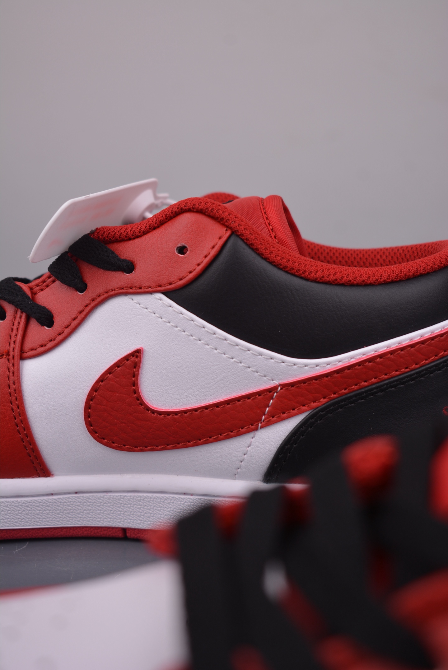 200 Air Jordan 1 Low 红白黑 AJ1乔1低帮休闲板鞋 553558-163