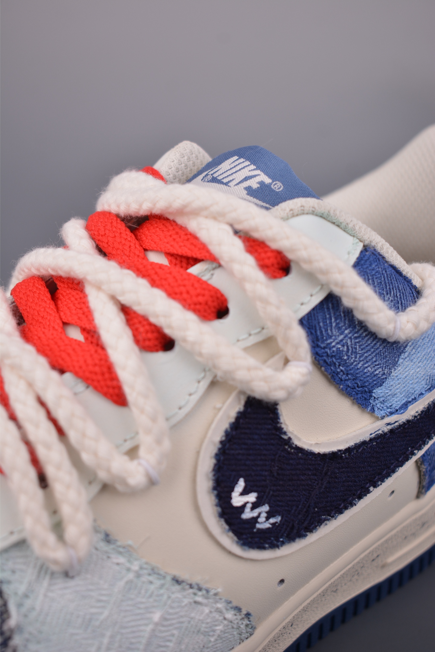 Nike Air Force 1 Low 蓝染爱意 解构绑带 FB0607-707-Chinese wholesaler seller Clothes Bags handbags wholesale Shoes High Quatity wholesaler seller Cheap Sneakers from China Factory Chinese suppliers china wholesale clothing wholesaler seller Nike Air Force 1 Low 蓝染爱意 解构绑带 FB0607-707
