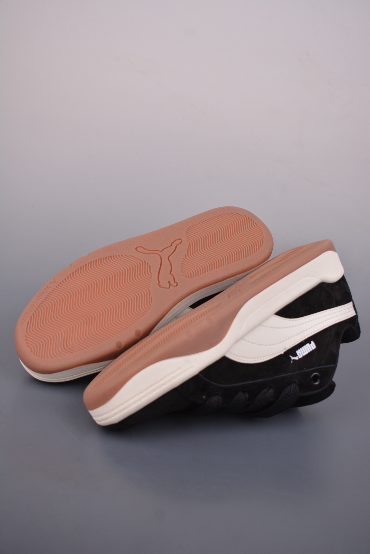 170 Puma Park Lifestyle Easy SD 彪马 防滑耐磨低帮德训板鞋 406826-012