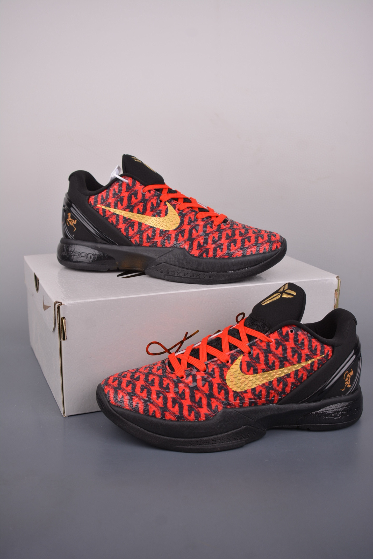 360 Nike Zoom Kobe VI 马年限定 CNY新年款 科比6代 低帮复刻实战运动低帮文化篮球鞋 CW2190-030-Chinese UA Cheap High Quatity Brand Clothes Bags handbags Sneakers wholesale wholesaler seller from China Factory suppliers Fashion Clothing Shoes best Quality Beautiful Price 360 Nike Zoom Kobe VI 马年限定 CNY新年款 科比6代 低帮复刻实战运动低帮文化篮球鞋 CW2190-030