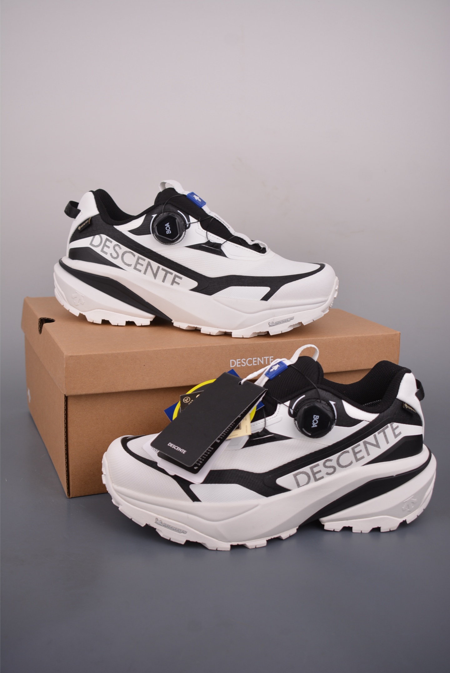 260 DESCENTE迪桑特 SNOW TREK GTX 时尚休闲运动覆盖防水男子越野跑鞋 D5131SSN38