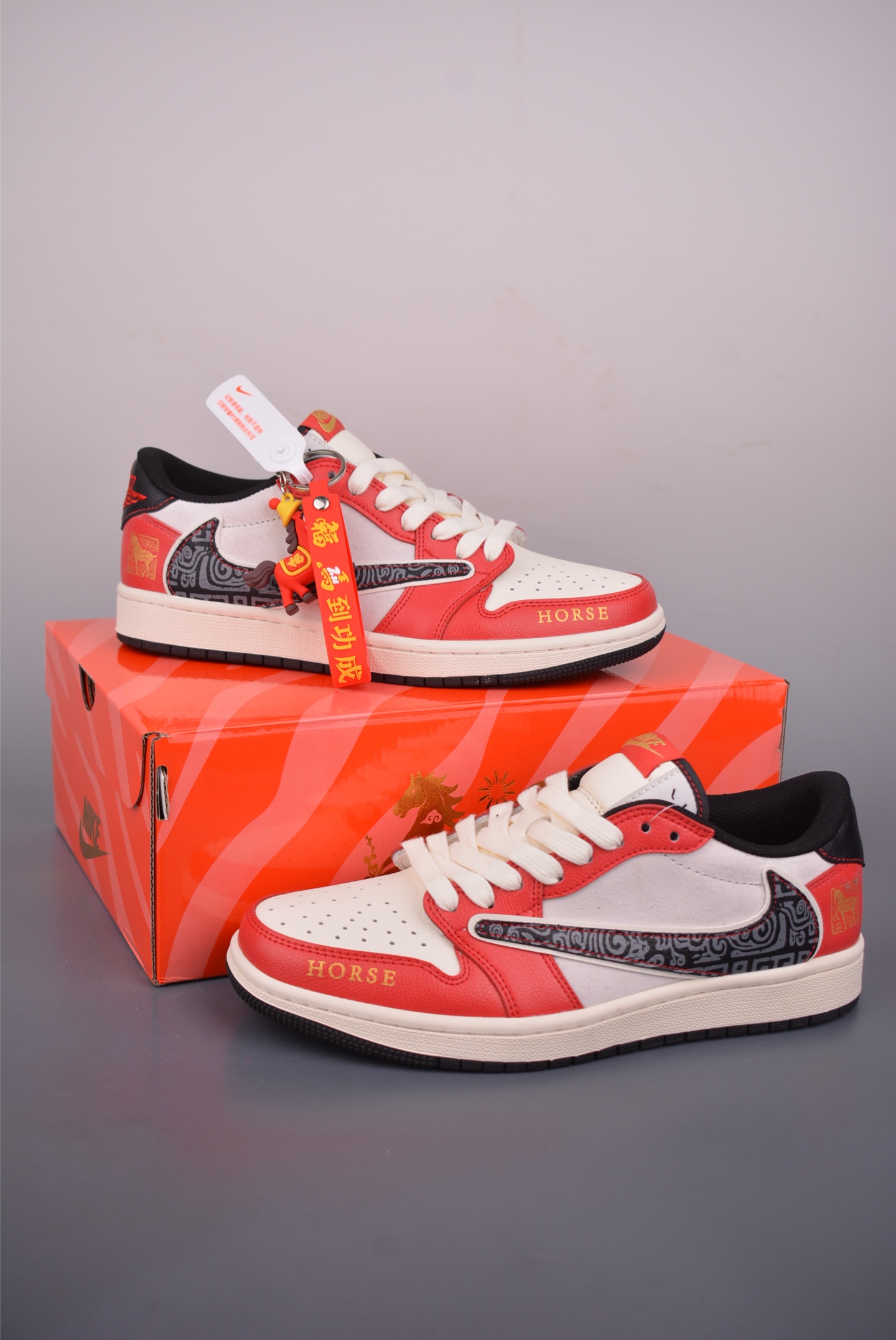 280 Fragment x Travis Scott x 马年限定 Air Jordan 1 Low 三方联名倒钩 FC1688-249-Chinese UA Cheap High Quatity Brand Clothes Bags handbags Sneakers wholesale wholesaler seller from China Factory suppliers Fashion Clothing Shoes best Quality Beautiful Price 280 Fragment x Travis Scott x 马年限定 Air Jordan 1 Low 三方联名倒钩 FC1688-249