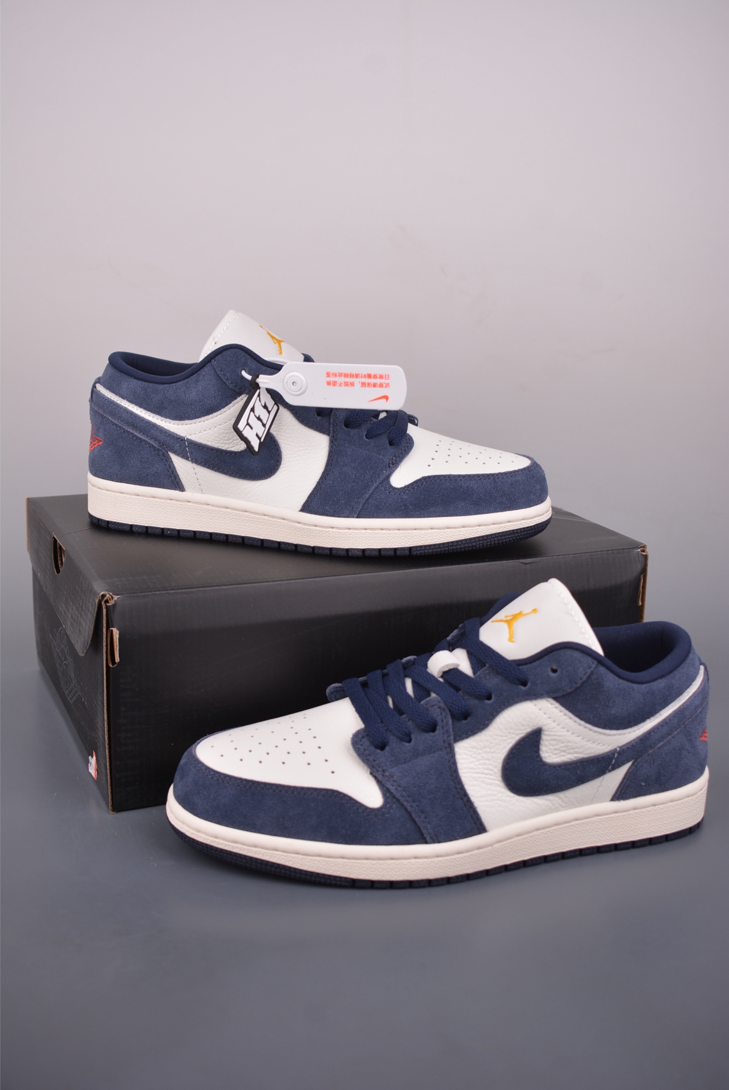 Air Jordan 1 Low 白蓝 AJ1乔1低帮休闲板鞋 IO7448-400