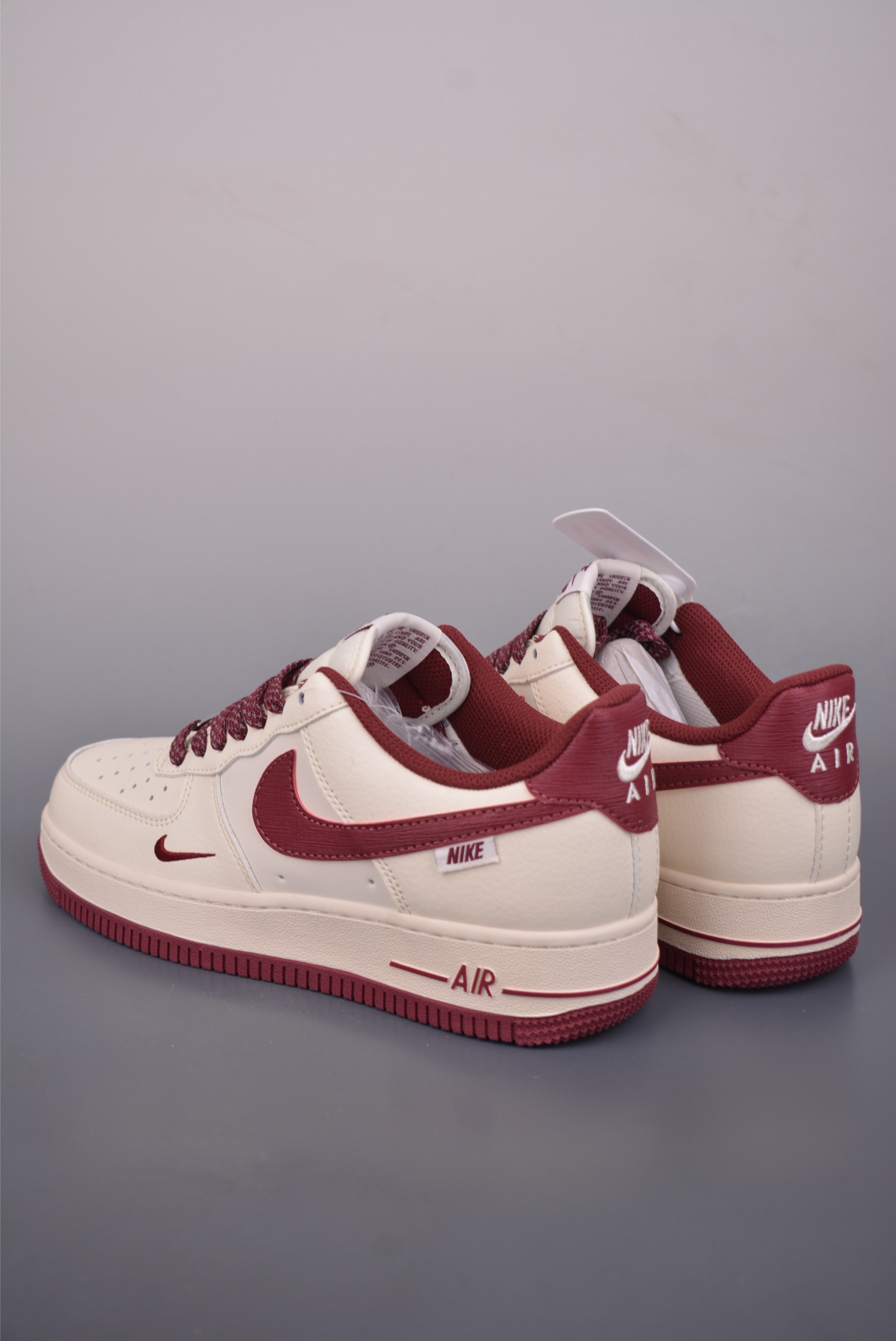 Nike Air Force 1 Low 酒红米白 SM6668-126-Top High Quatity Cheap Sneakers Fashion Clothing Clothes Bags handbags Shoes of all Brand wholesale With The best Quality And Beautiful Price from China Factory Chinese suppliers wholesaler seller Nike Air Force 1 Low 酒红米白 SM6668-126