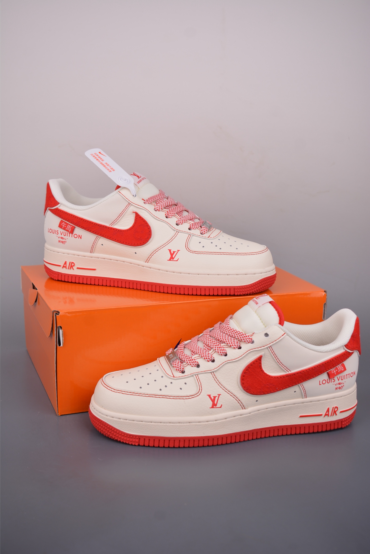 Nike Air Force 1 Low LV联名 SM6668-129-Top High Quatity Cheap Sneakers Fashion Clothing Clothes Bags handbags Shoes of all Brand wholesale With The best Quality And Beautiful Price from China Factory Chinese suppliers wholesaler seller Nike Air Force 1 Low LV联名 SM6668-129