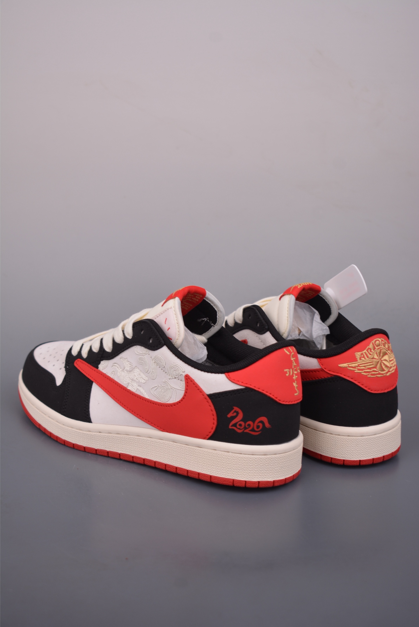 280 Fragment x Travis Scott x 马年限定 Air Jordan 1 Low 三方联名倒钩 FF9989-014-Chinese UA Cheap High Quatity Brand Clothes Bags handbags Sneakers wholesale wholesaler seller from China Factory suppliers Fashion Clothing Shoes best Quality Beautiful Price 280 Fragment x Travis Scott x 马年限定 Air Jordan 1 Low 三方联名倒钩 FF9989-014
