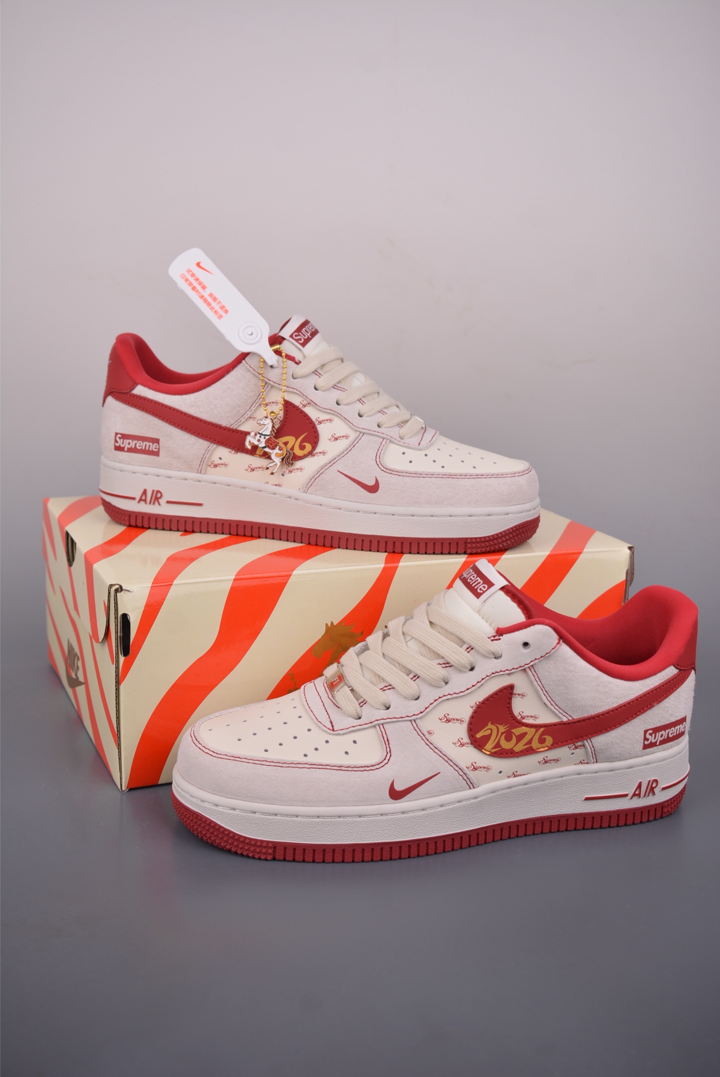 Nike Air Force 1 Low 马年限定 JP2026-133-Top High Quatity Cheap Sneakers Fashion Clothing Clothes Bags handbags Shoes of all Brand wholesale With The best Quality And Beautiful Price from China Factory Chinese suppliers wholesaler seller Nike Air Force 1 Low 马年限定 JP2026-133