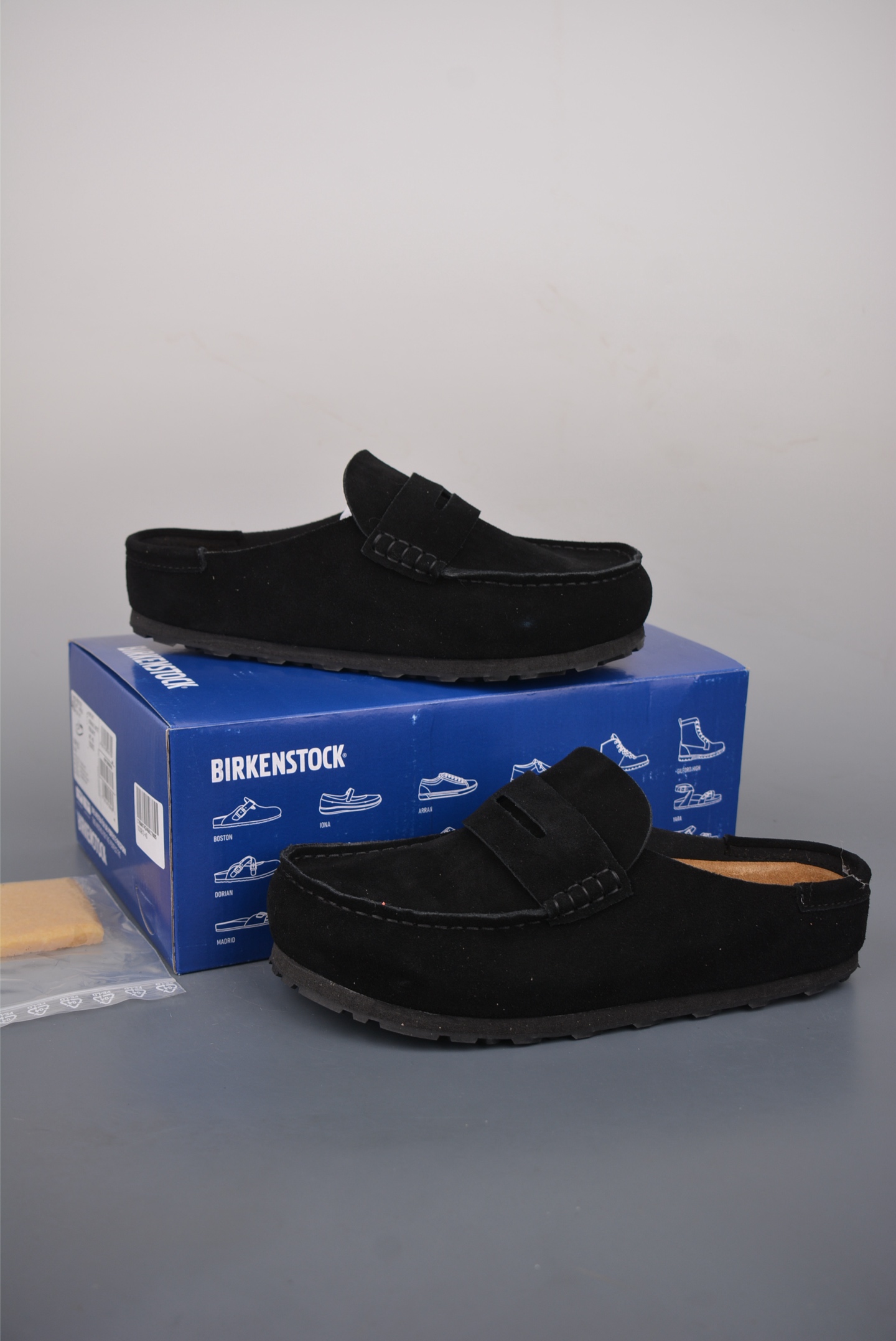 博肯Birkenstock Naples Wrapped穆勒系列 包头乐福牛皮绒面革 复古软木底休闲拖鞋 1030813-Top High Quatity Cheap Sneakers Fashion Clothing Clothes Bags handbags Shoes of all Brand wholesale With The best Quality And Beautiful Price from China Factory Chinese suppliers wholesaler seller 博肯Birkenstock Naples Wrapped穆勒系列 包头乐福牛皮绒面革 复古软木底休闲拖鞋 1030813