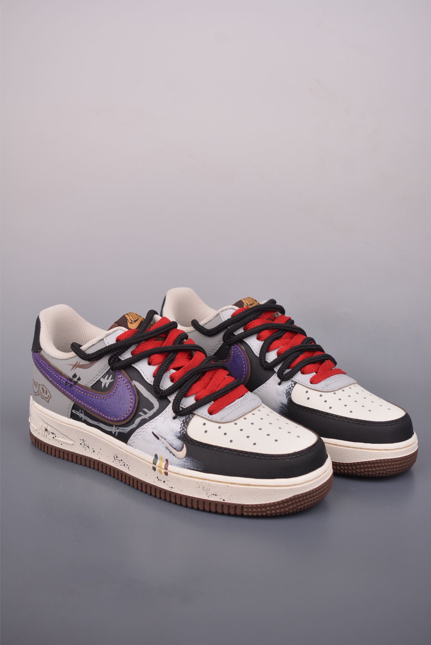 260 Nike Air Force 1 Low 破戒涂鸦 解构绑带 LJ8822-121