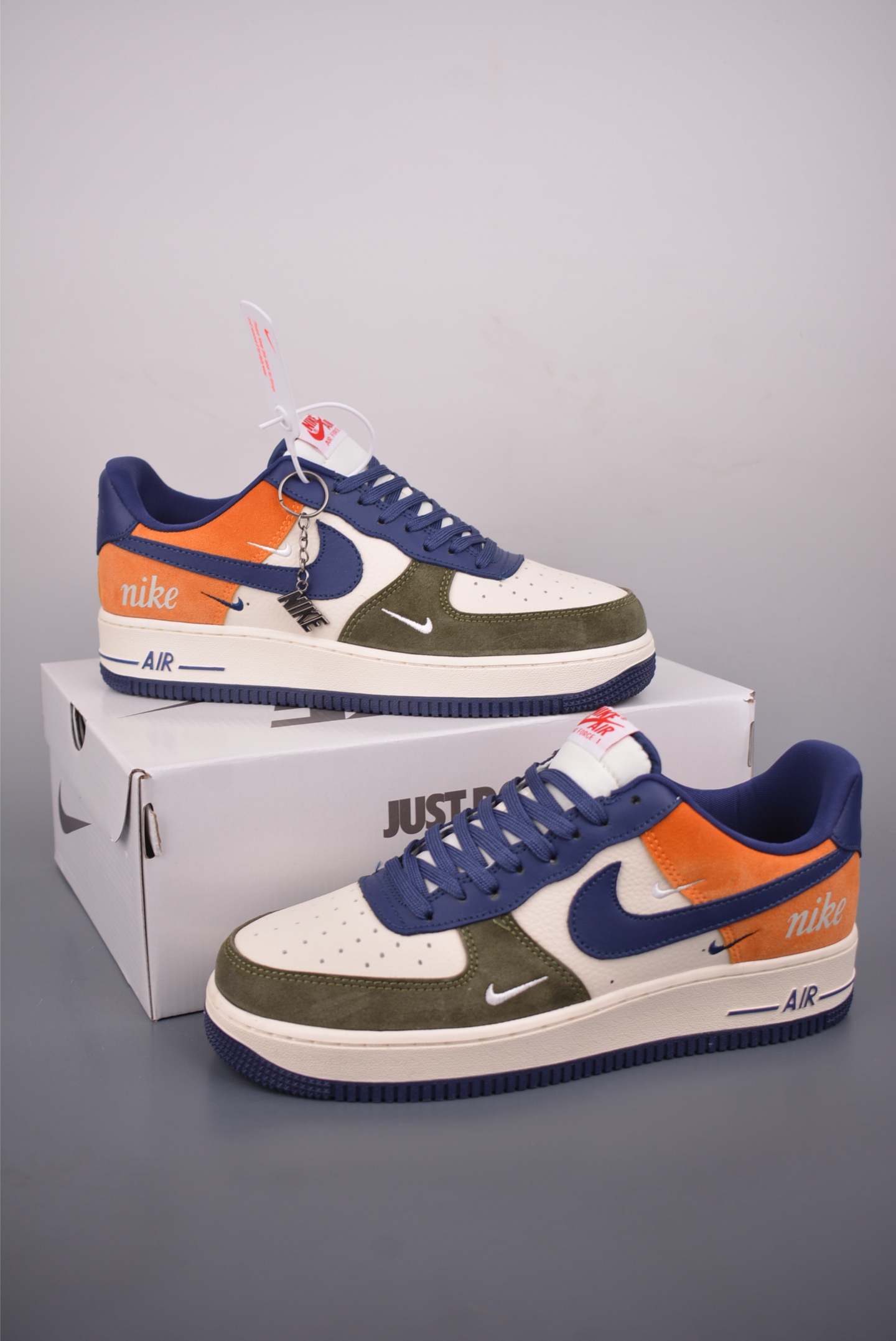 Nike Air Force 1 Low 野林橙蓝 DF0188-124-Top High Quatity Cheap Sneakers Fashion Clothing Clothes Bags handbags Shoes of all Brand wholesale With The best Quality And Beautiful Price from China Factory Chinese suppliers wholesaler seller Nike Air Force 1 Low 野林橙蓝 DF0188-124