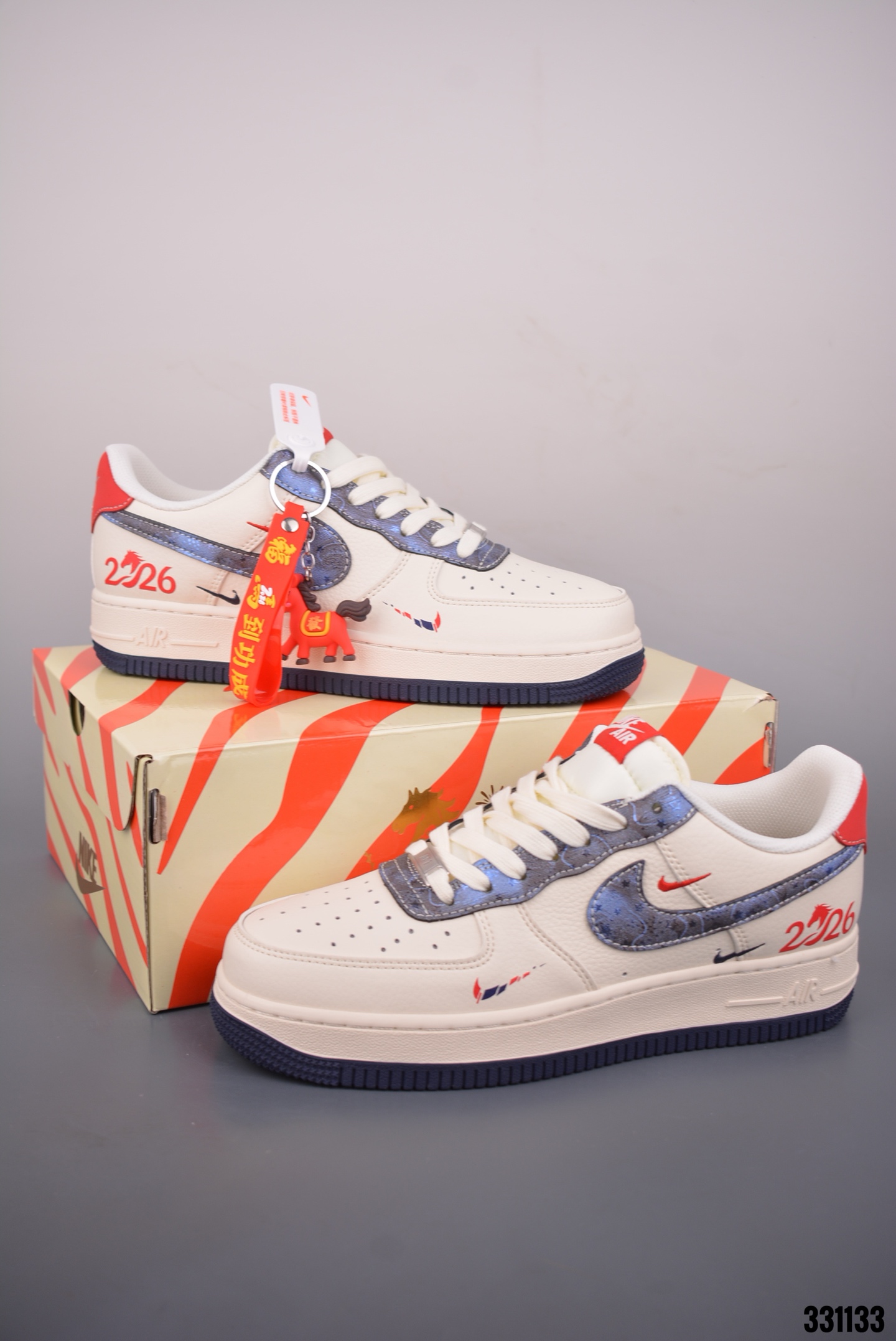 Nike Air Force 1 Low 马年限定 NH0601-542-Top High Quatity Cheap Sneakers Fashion Clothing Clothes Bags handbags Shoes of all Brand wholesale With The best Quality And Beautiful Price from China Factory Chinese suppliers wholesaler seller Nike Air Force 1 Low 马年限定 NH0601-542