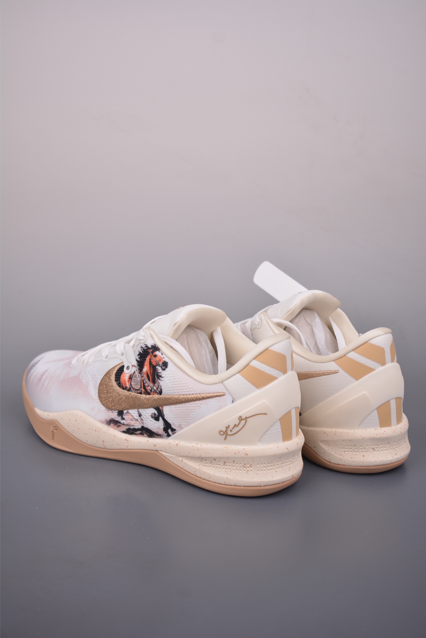 Nike Zoom Kobe VIII 马年限定 CNY新年款 低帮复刻实战运动低帮文化篮球鞋 HF2793-017