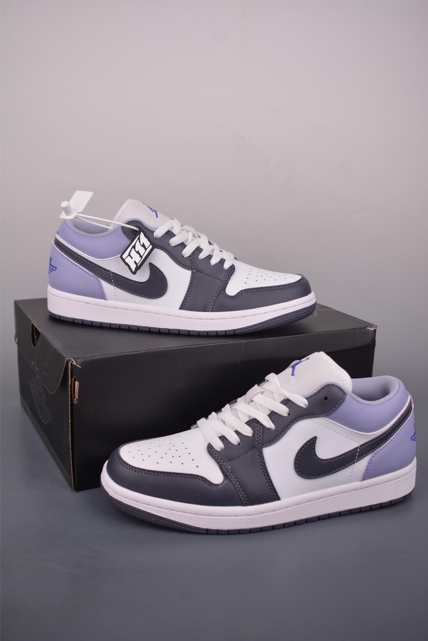180 Air Jordan 1 Low 白紫 AJ1乔1低帮休闲板鞋 553558-145