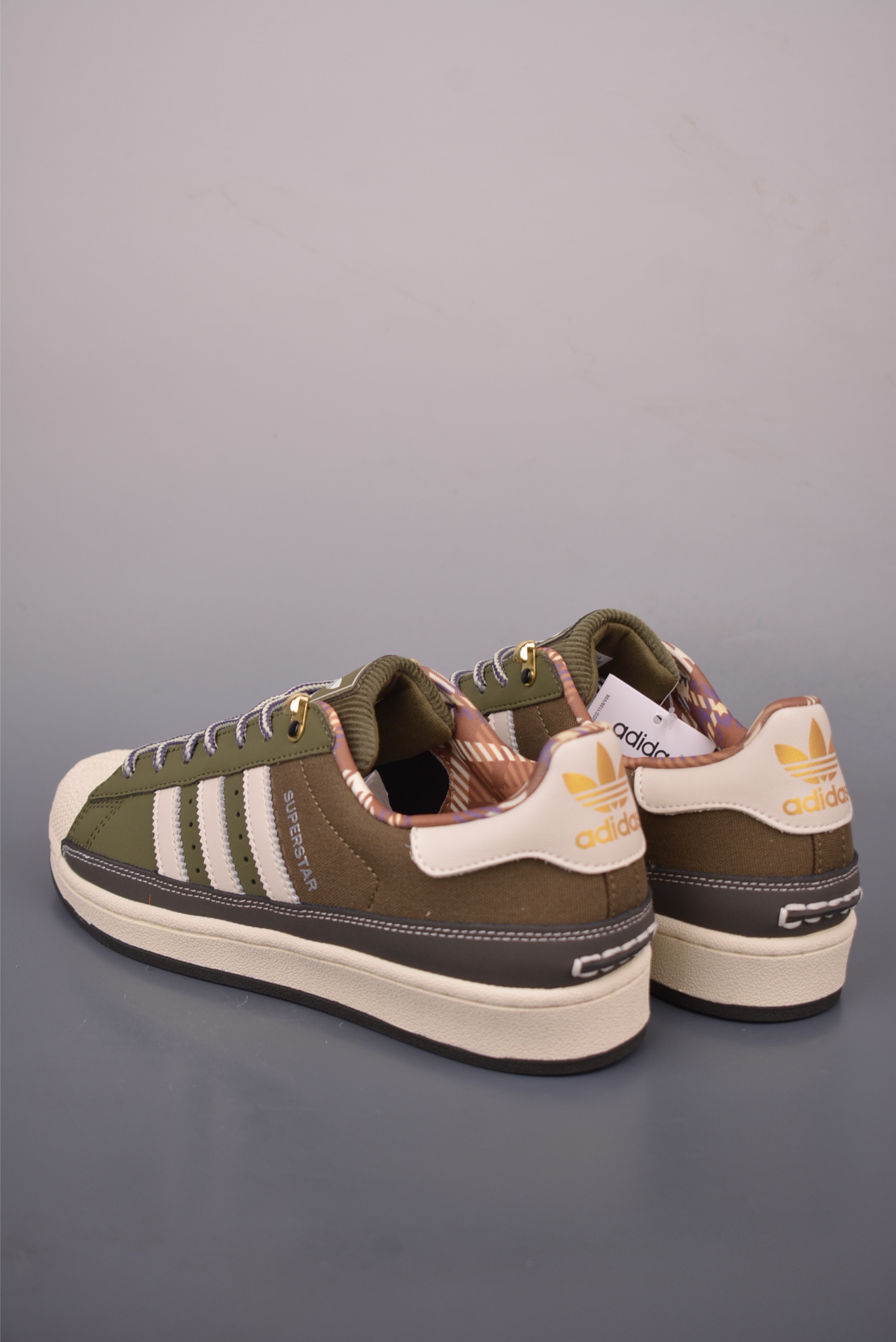 150 Adidas Originals Superstar 拼接贝壳头 2026全新版本 贝壳头 JR6991