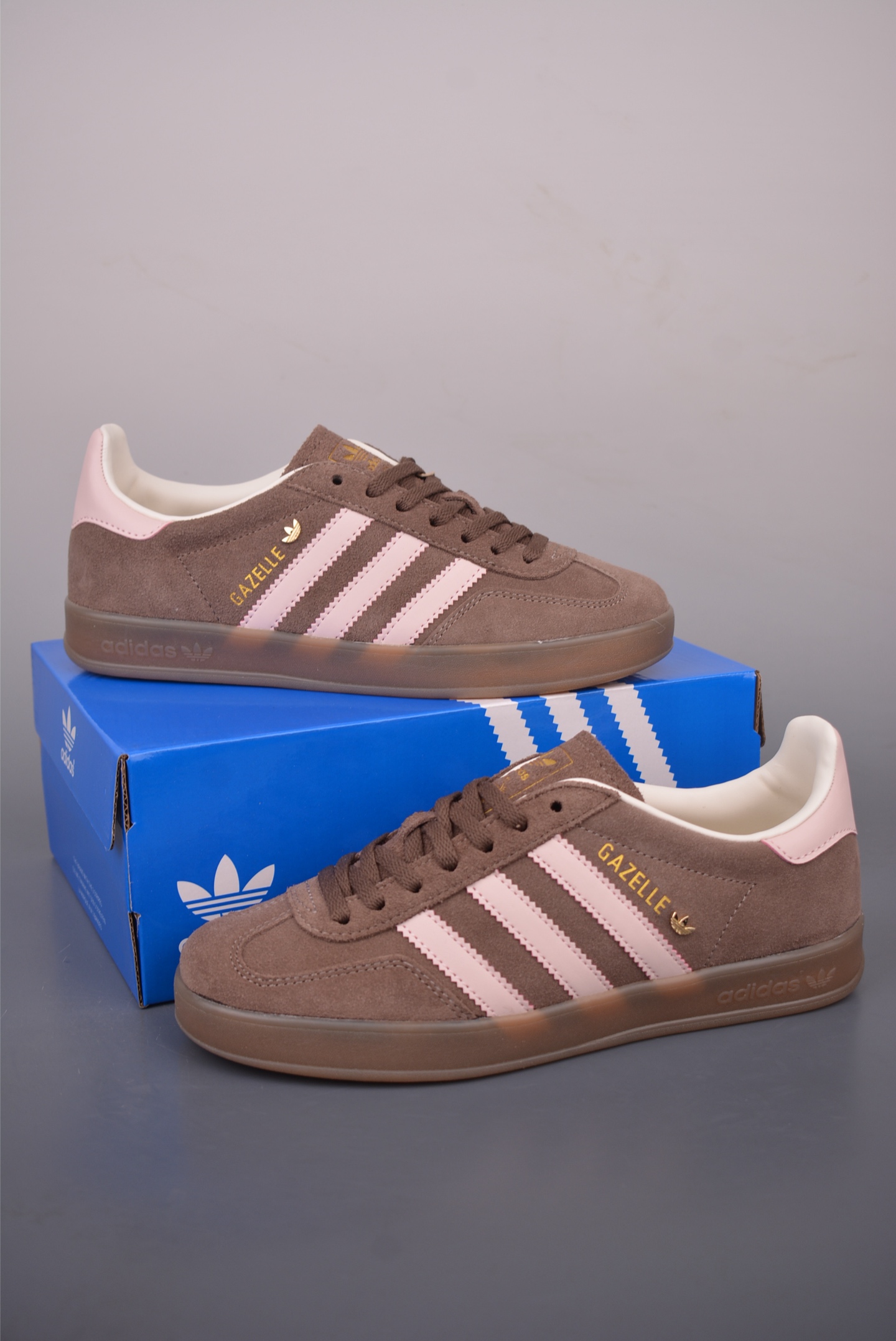 180 adidas Originals Gazelle INdoor 三叶草休闲防滑耐磨低帮板鞋 JR2431