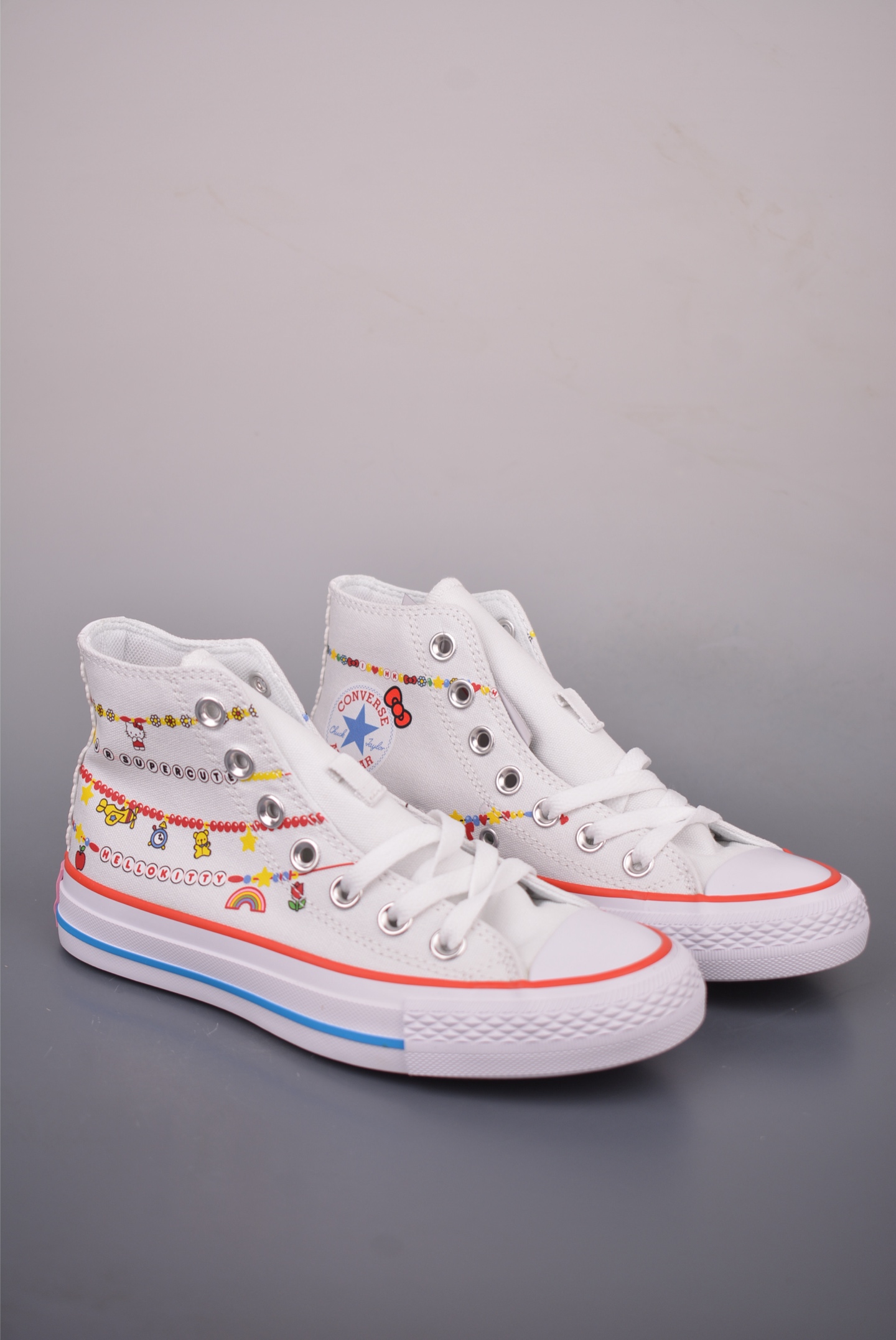 Converse × Hello Kitty AND Friends Chuck Taylor All Star Hi 匡威新款 三丽鸥联名 A17699C Converse × Hello Kitty AND Friends Chuck Taylor All Star Hi 匡威新款 三丽鸥联名 A17699C